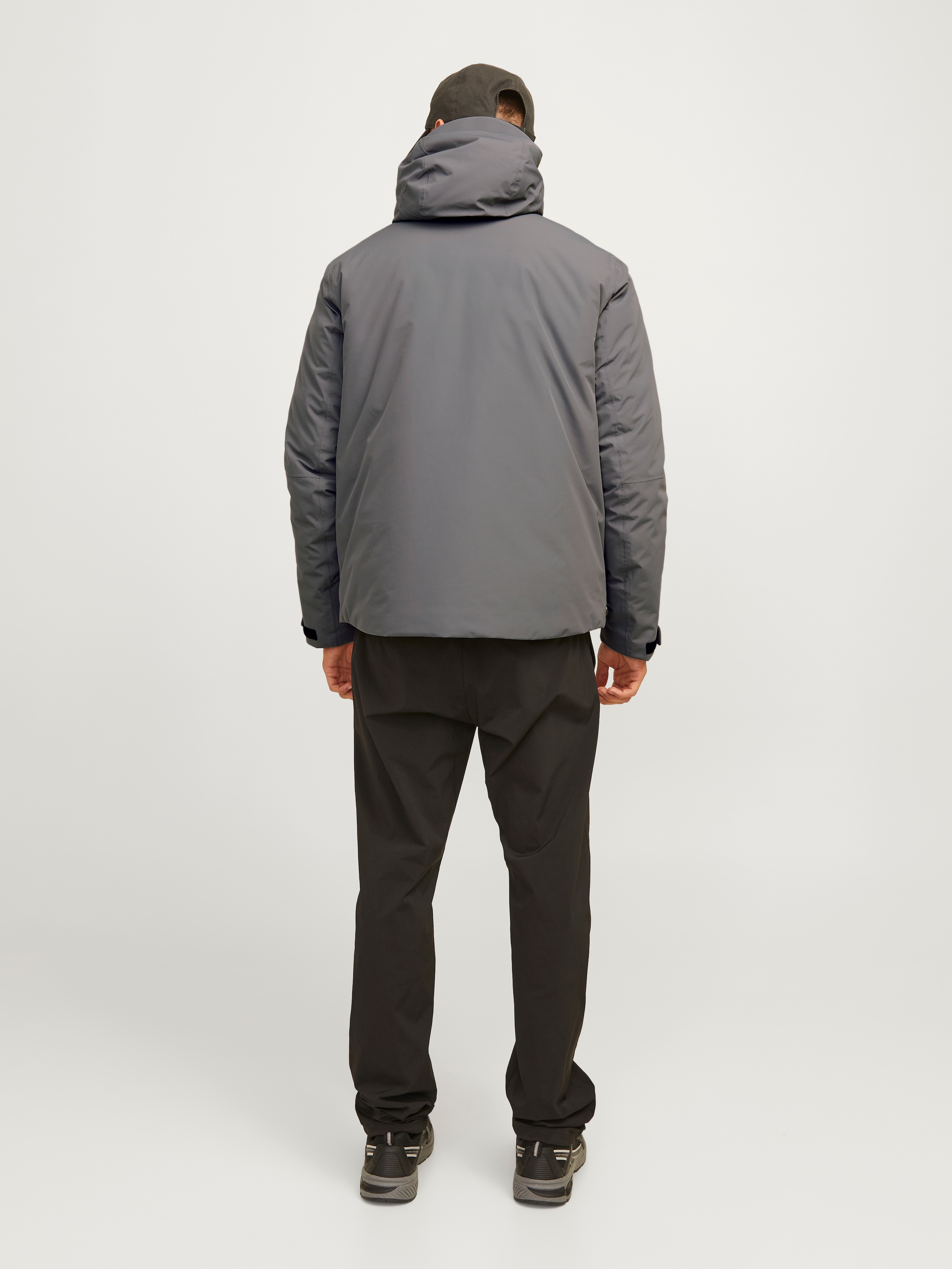 Jack & Jones Outdoorjacke »JCOSUMMIT PADDED SHELL JACKET SN«, mit Kapuze