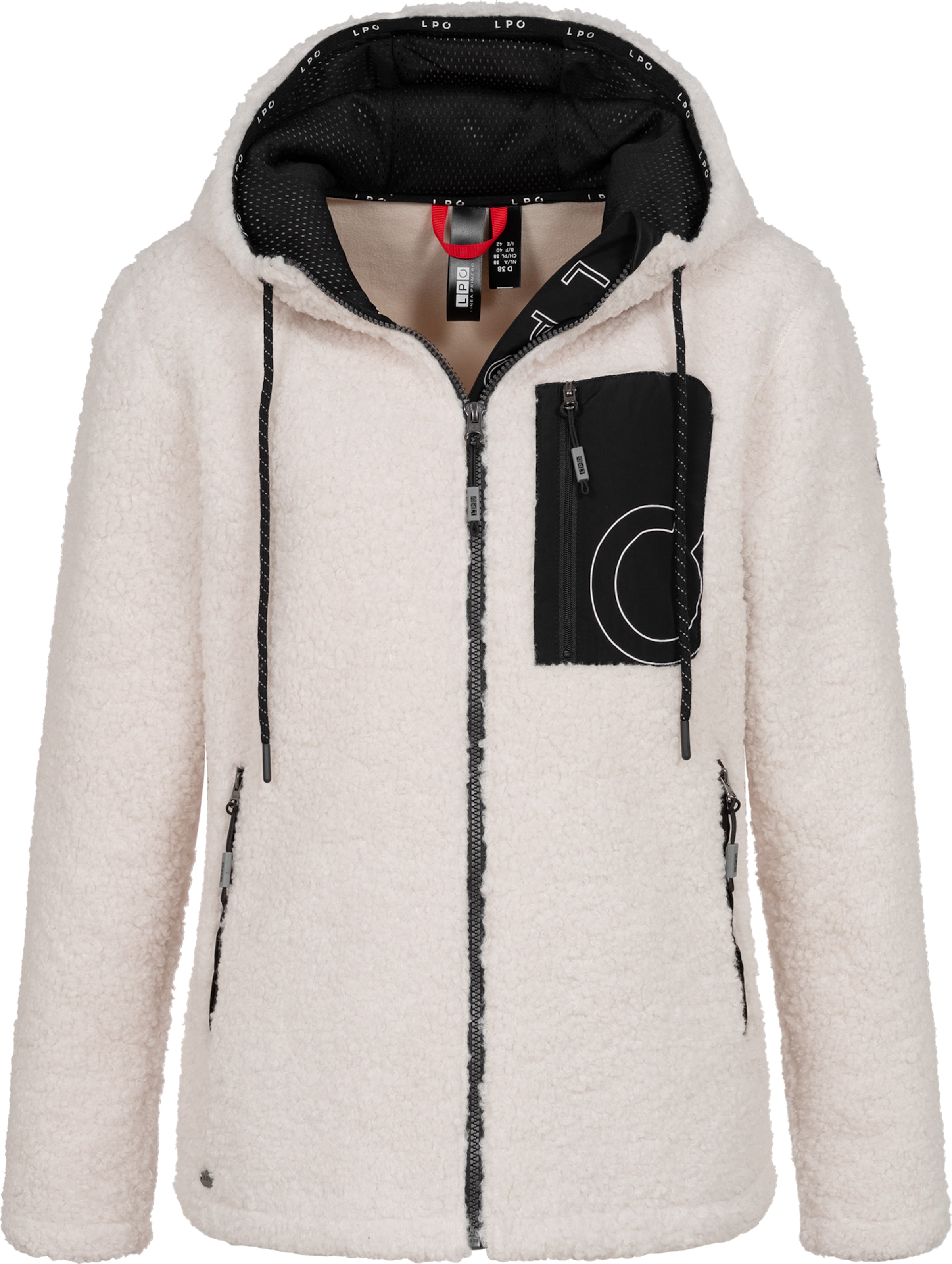 LPO Fleecejacke »CAMBLY NEW WOMEN«, mit Teddy-Fleece, auch in Grossen Grössen erhältlich