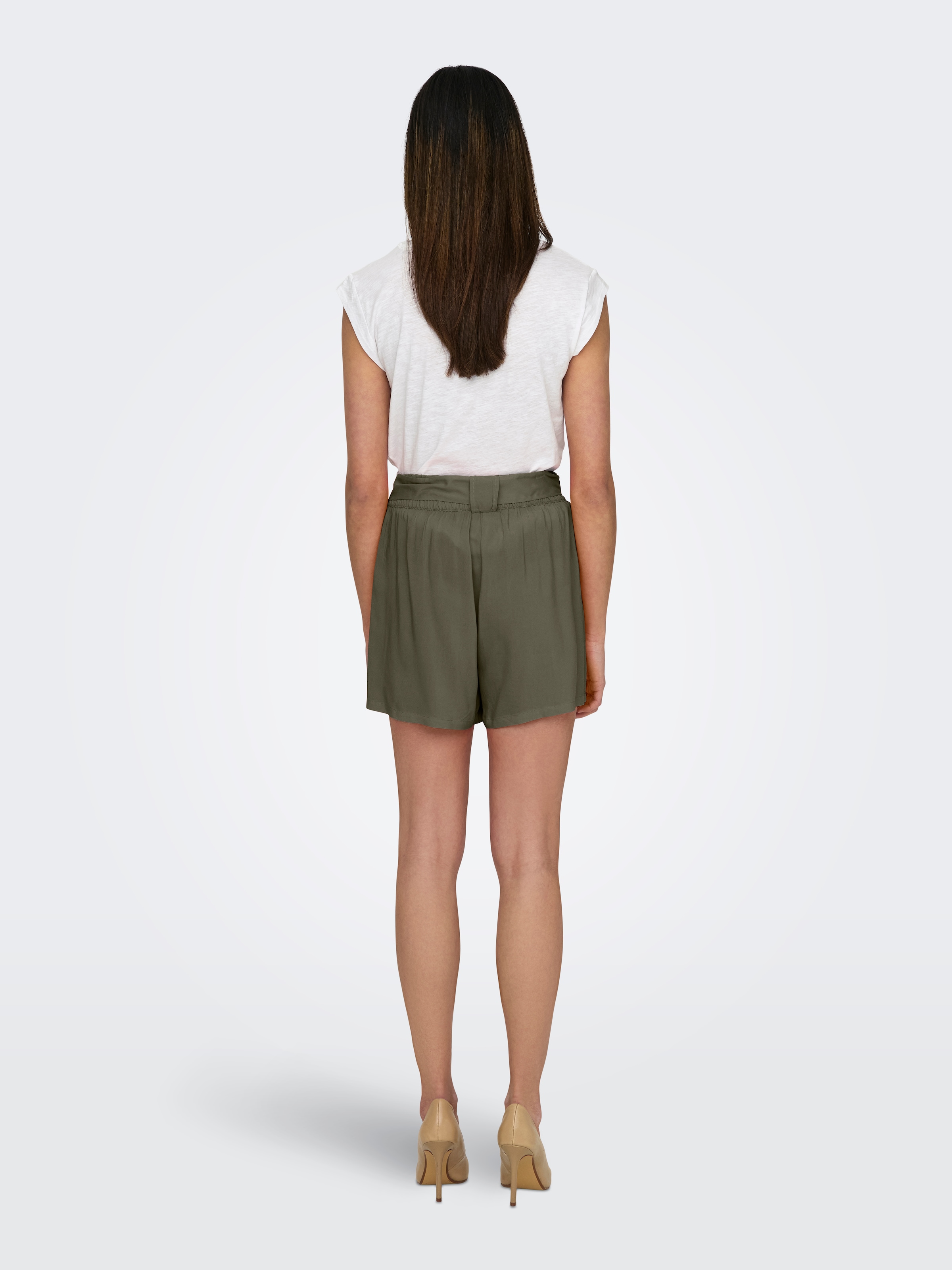 ONLY Shorts »ONLNOVA LIFE VIS TALIA HW SHORTS SOLID«