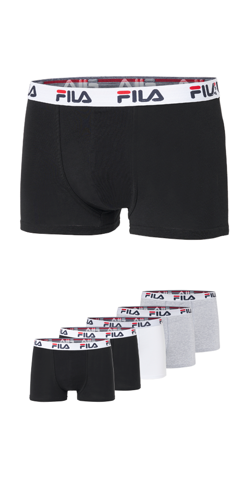 Fila Boxer »MAN BOXER SHORTS« 5er Pack, mit Logobund