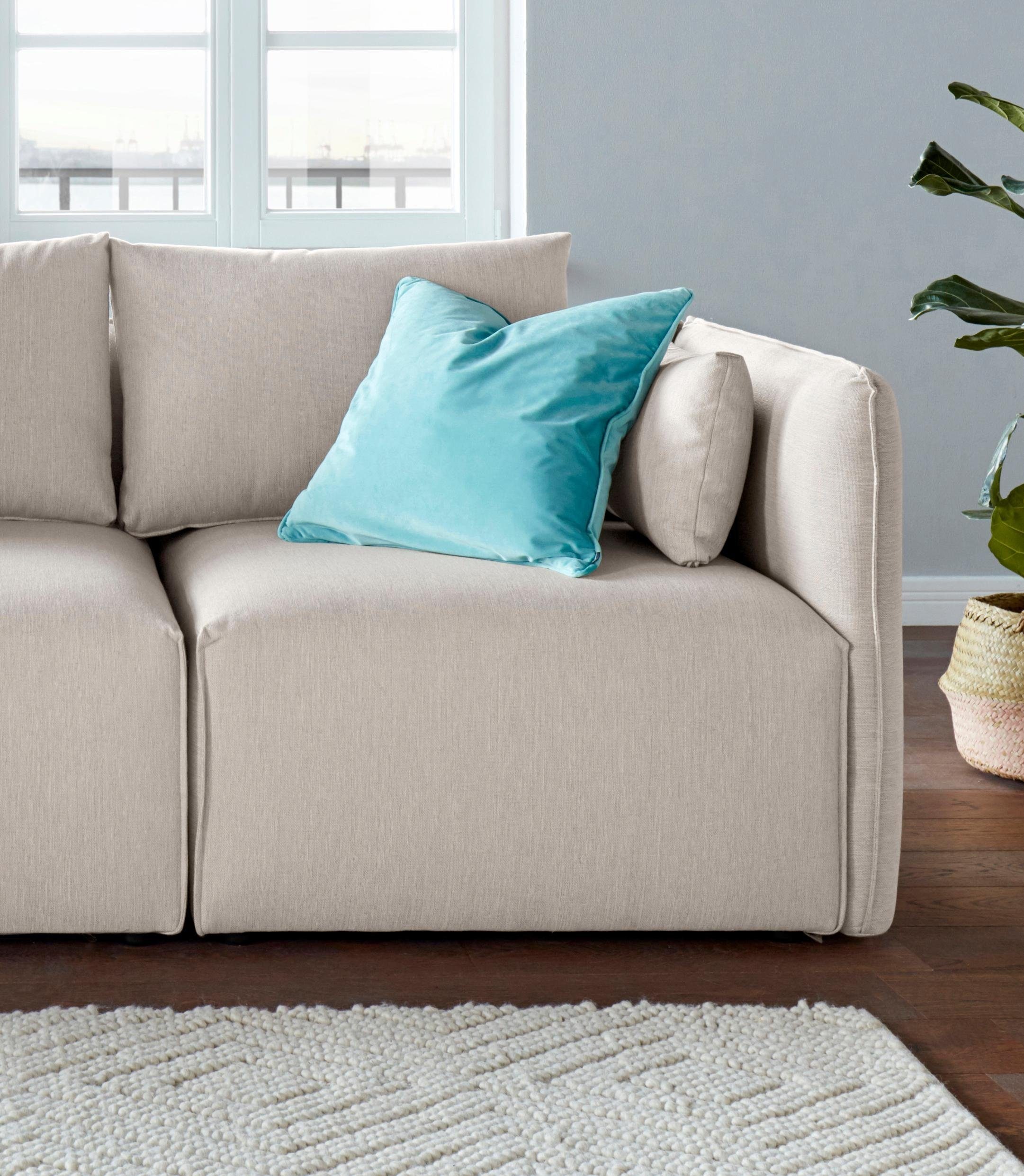 andas Sofa-Eckelement »Nöre«, Modul - zum Zusammenstellen; in vielen Bezugsqualitäten und Farben