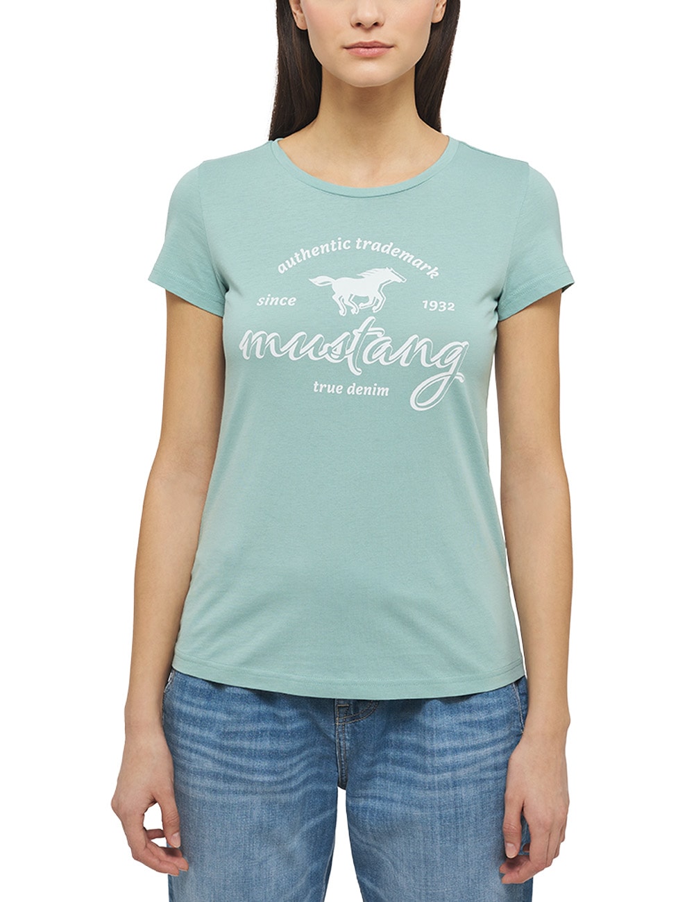 Schweiz Jelmoli-Versand bei kaufen MUSTANG C Print« T-Shirt »Alexia online