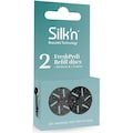 Silk'n Hornhautentferner Ersatzschleifscheiben »FreshPedi Refill discs 1 Medium 1Coarse«, (Set, 2 St.)