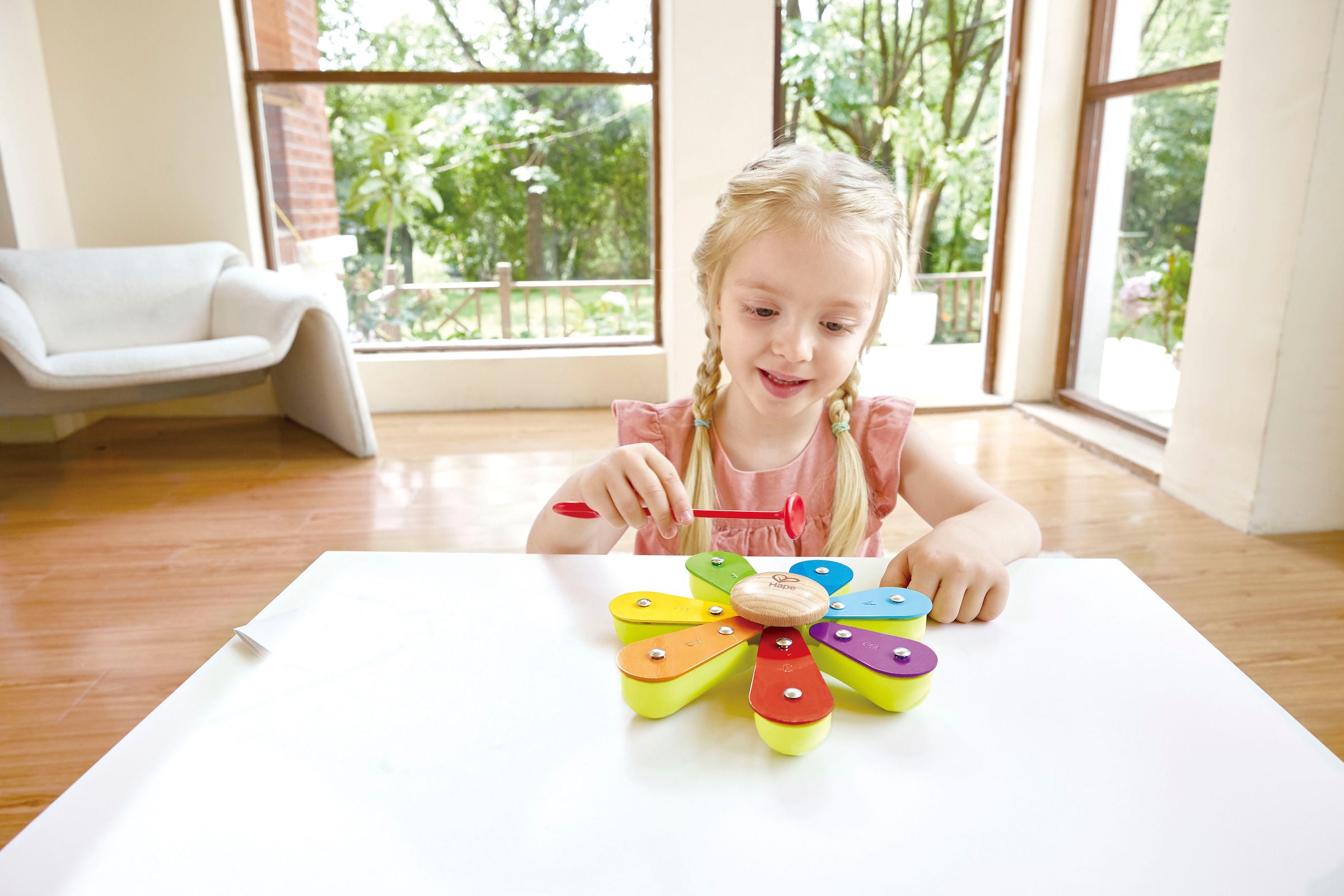 Hape Spielzeug-Musikinstrument »Rhythmus-Kit Natur«, (Set)