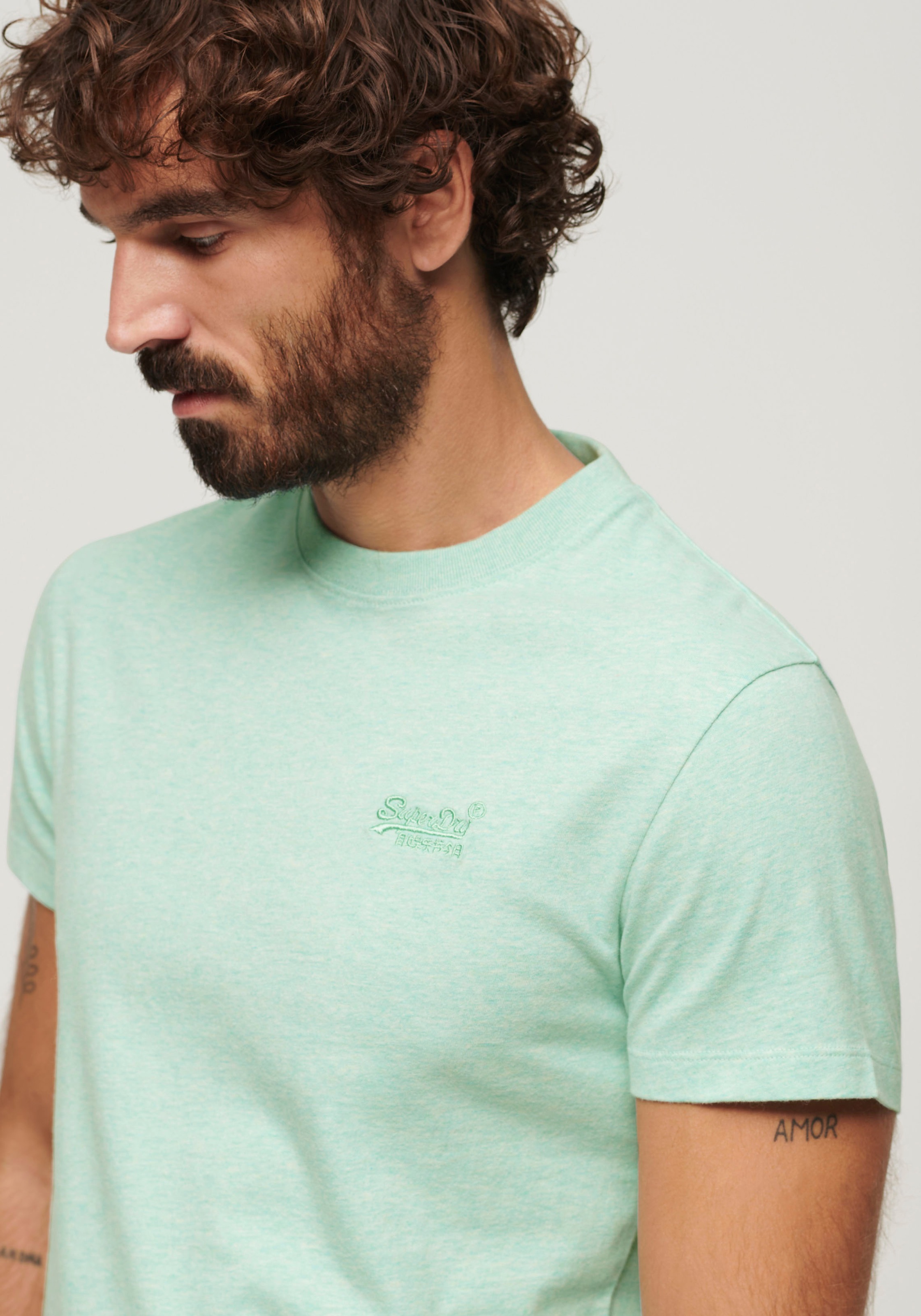 Superdry Rundhalsshirt »ESSENTIAL LOGO EMB TEE«