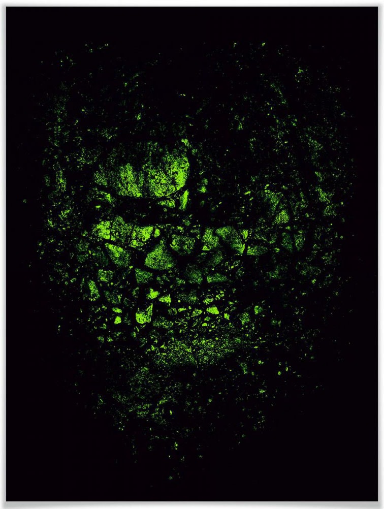 Wall-Art Poster »Nicebleed Marvel Hulk Kunstdruck«, Comic, (1 St.), Poster,  Wandbild, Bild, Wandposter online kaufen | Jelmoli-Versand