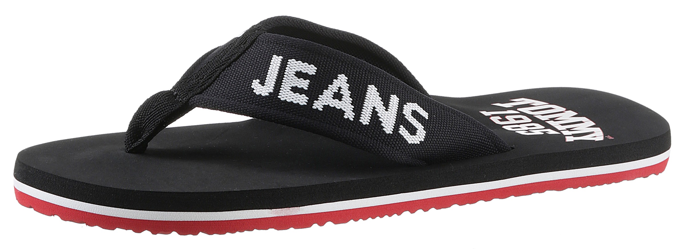 Tommy Jeans Zehentrenner »TOMMY JEANS FLIP FLOP LOGO TAPE«, mit seitlichem Logo kaufen