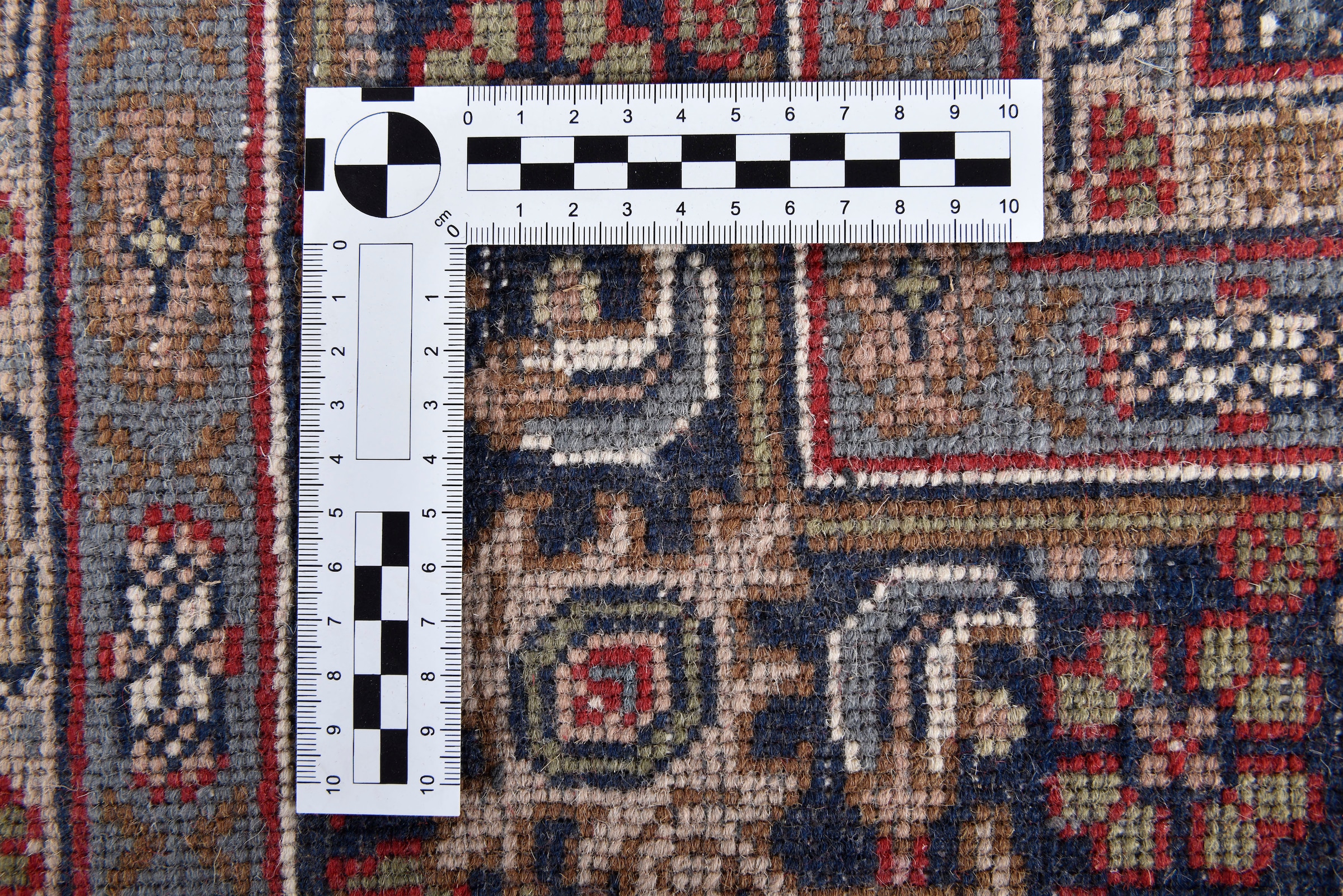 THEKO Orientteppich »Benares Bidjar«, rund, 12 mm Höhe, reine Wolle, handgeknüpft, mit Fransen