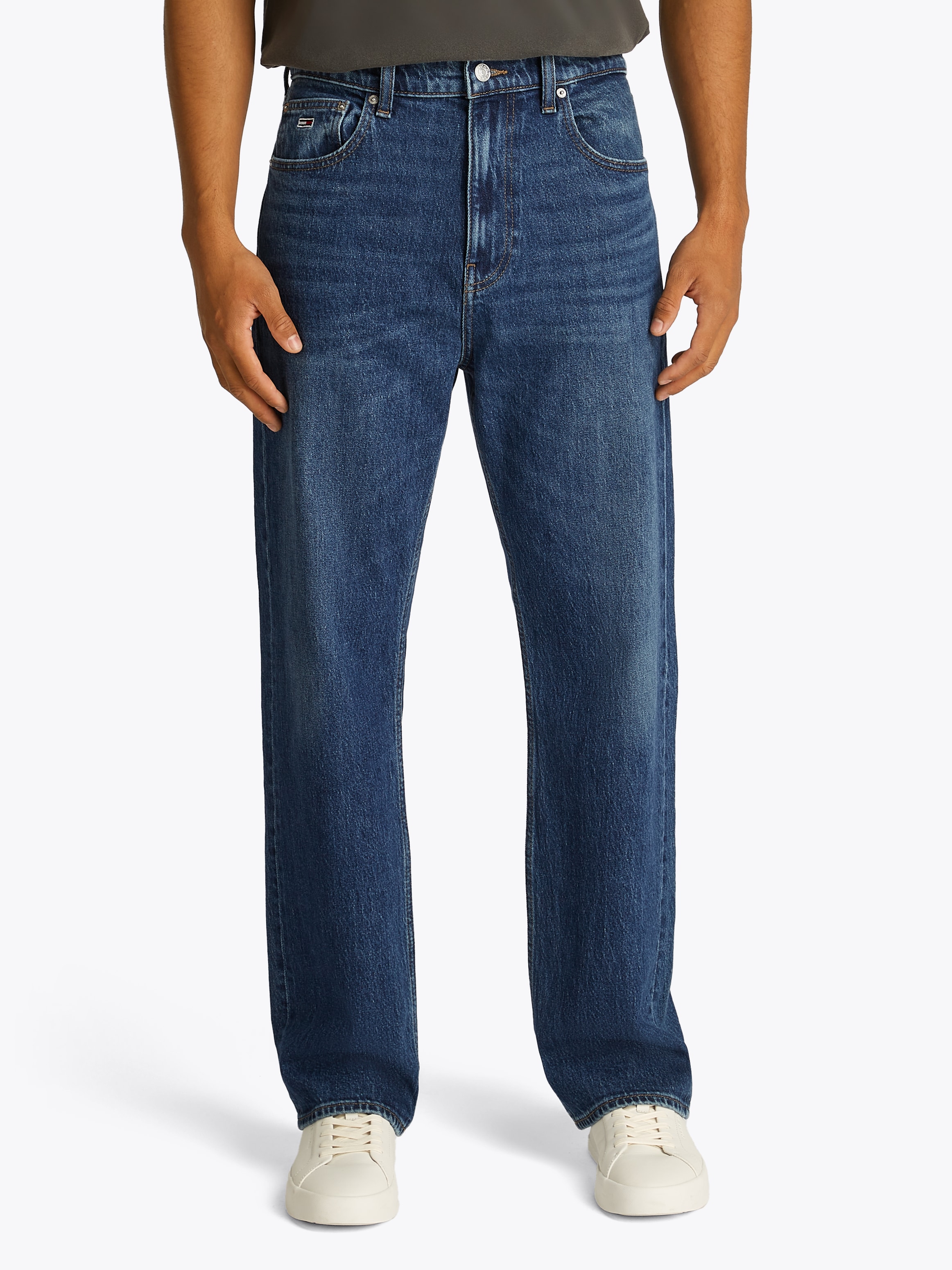 Tommy Jeans Regular-fit-Jeans "Otis Regular Straight" Gerade geschnittene Jeans, regulärer Leibhöhe