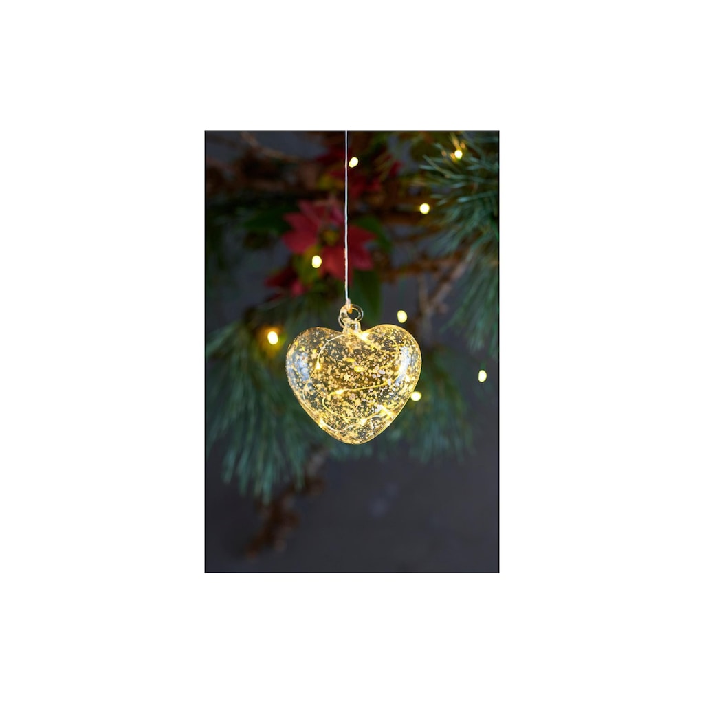 Sirius Weihnachtsbaumkugel »LED Weihnachtskugel Romantic Herz«