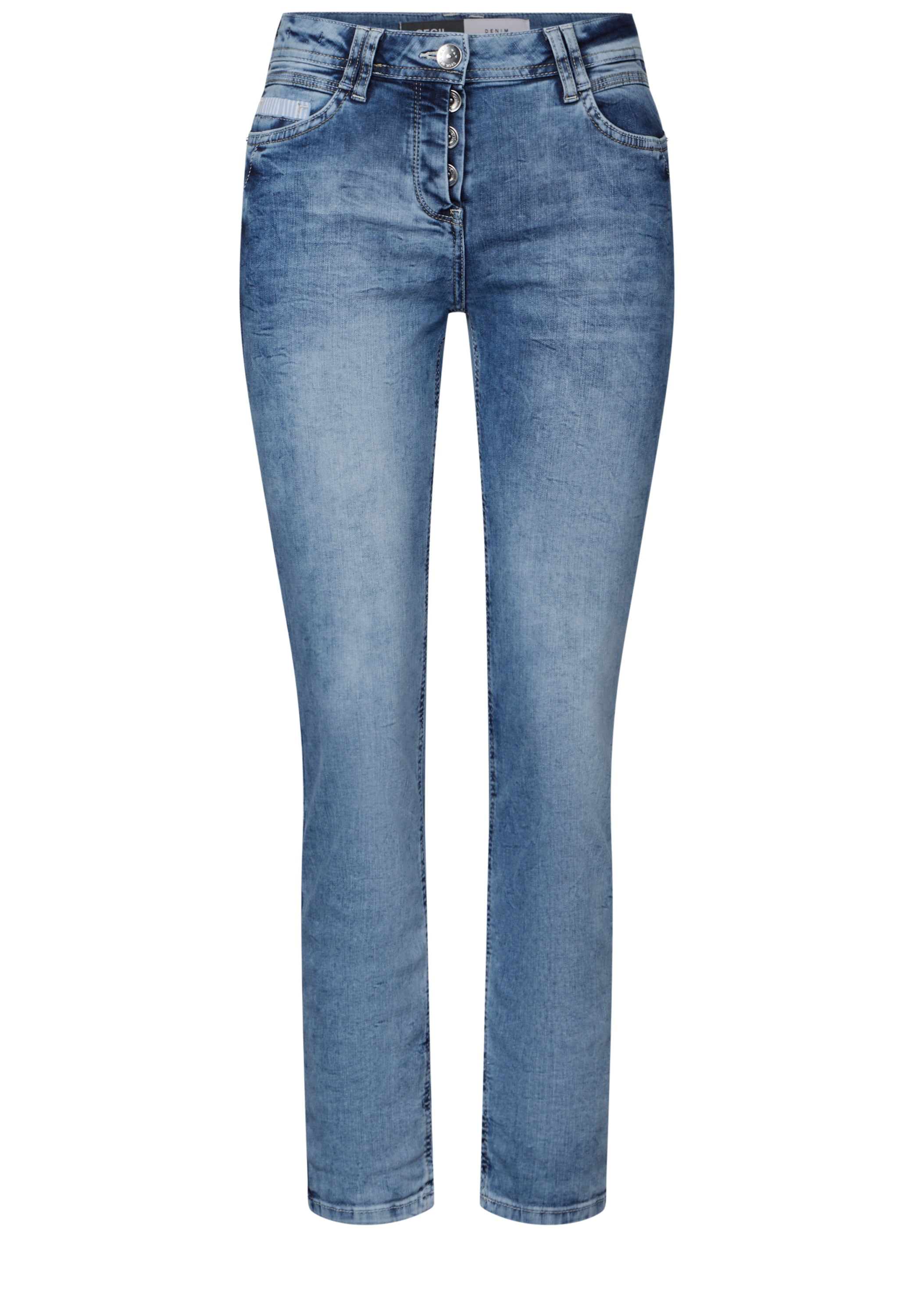 Cecil Regular-fit-Jeans »Style Scarlett«, im Five-Pocket Style