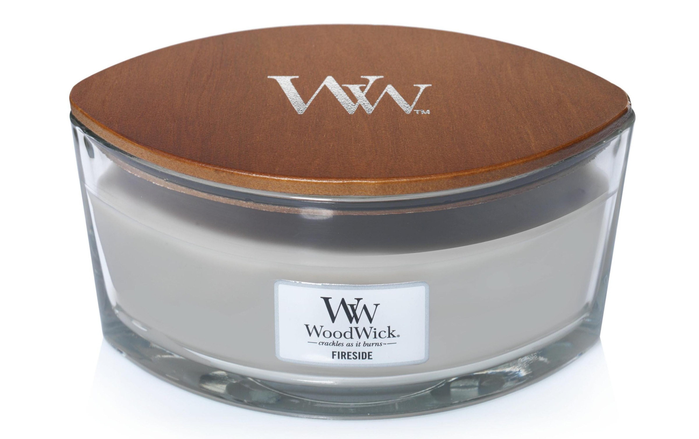 Woodwick Duftkerze »Fireside Ellipse«