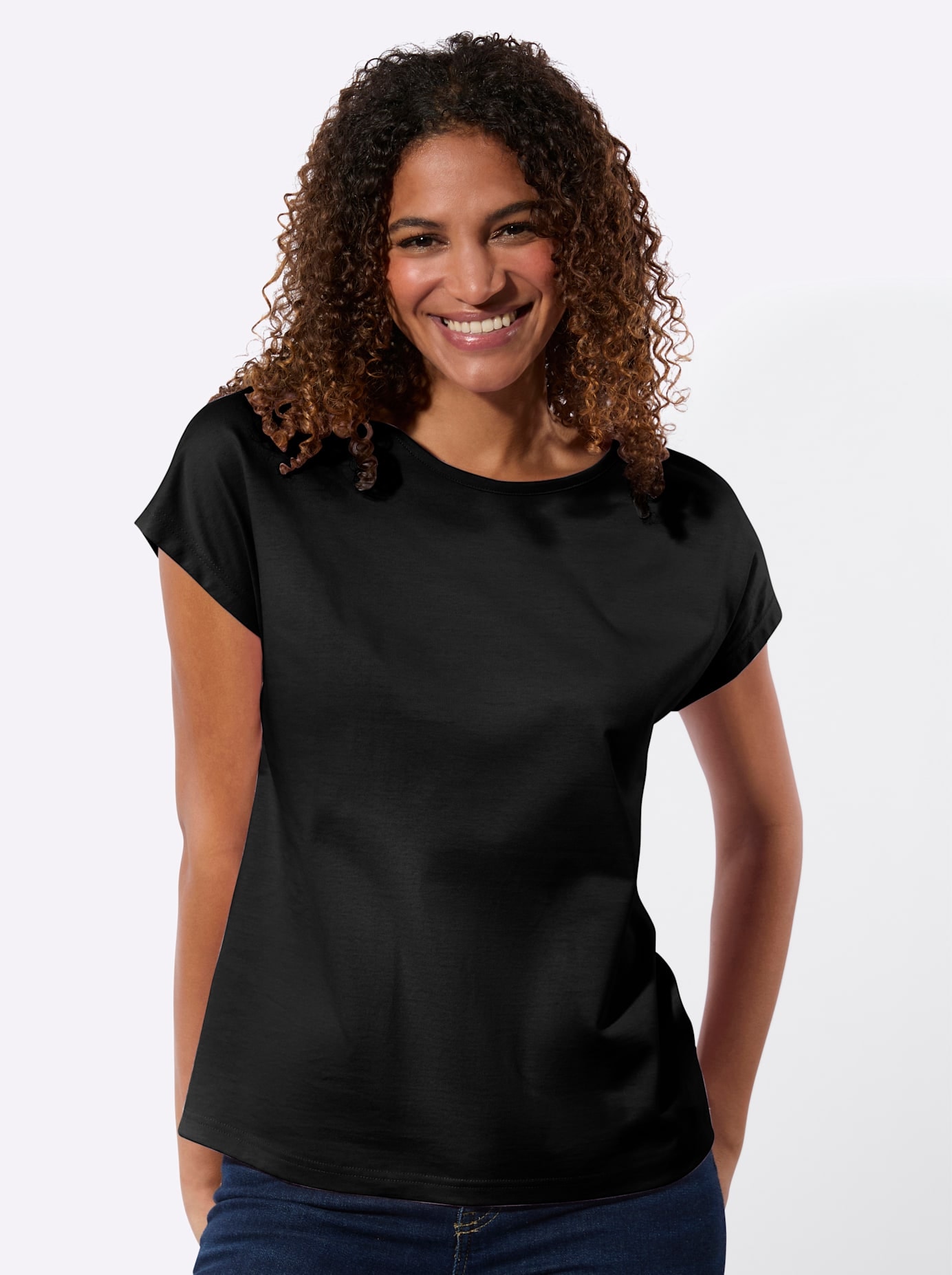 Casual Looks Rundhalsshirt »2er-Pack Shirts« 2 tlg.