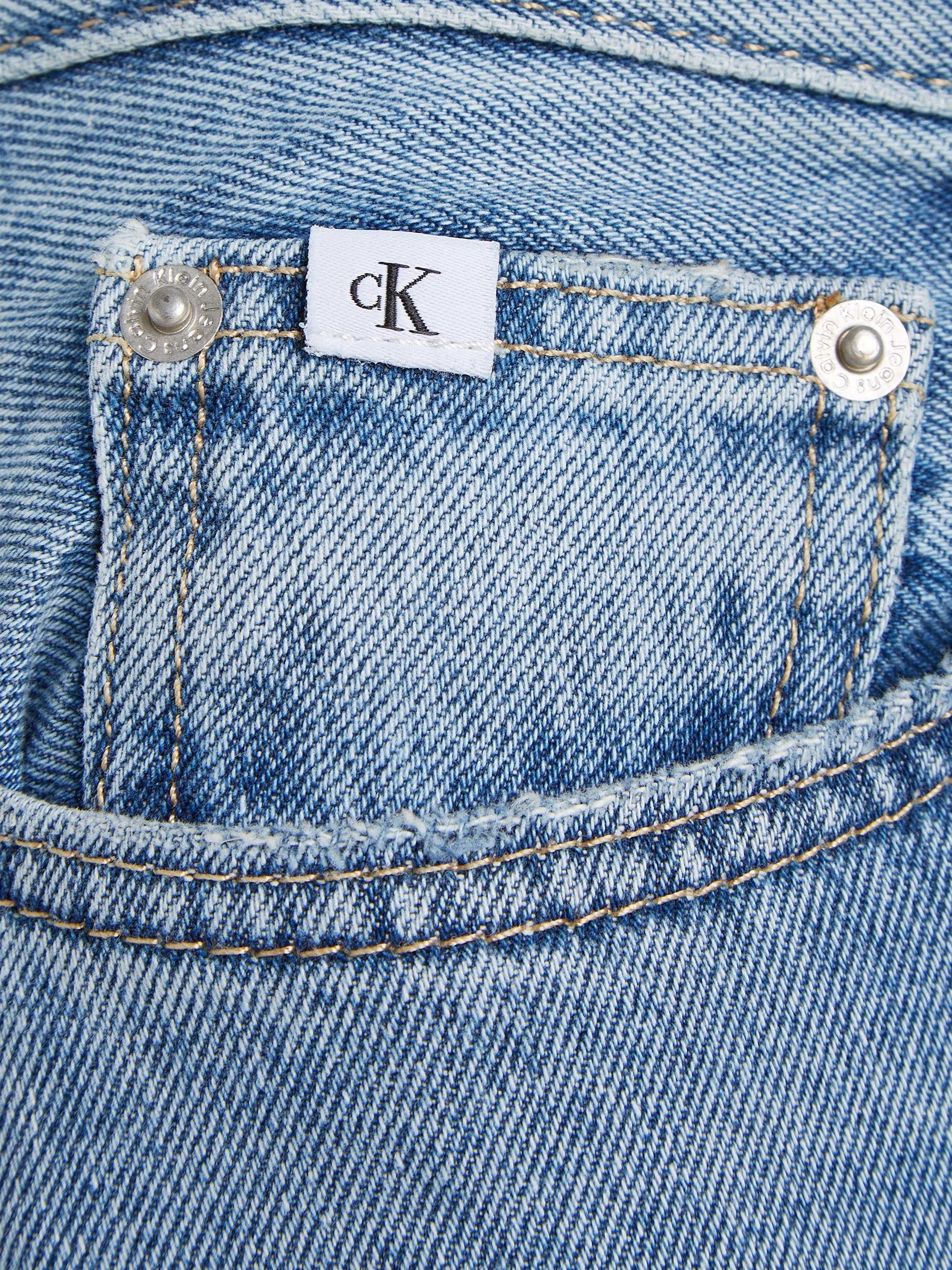 Calvin Klein Jeans Straight-Jeans »AUTHENTIC SLIM STRAIGHT«, im 5-Pocket-Style