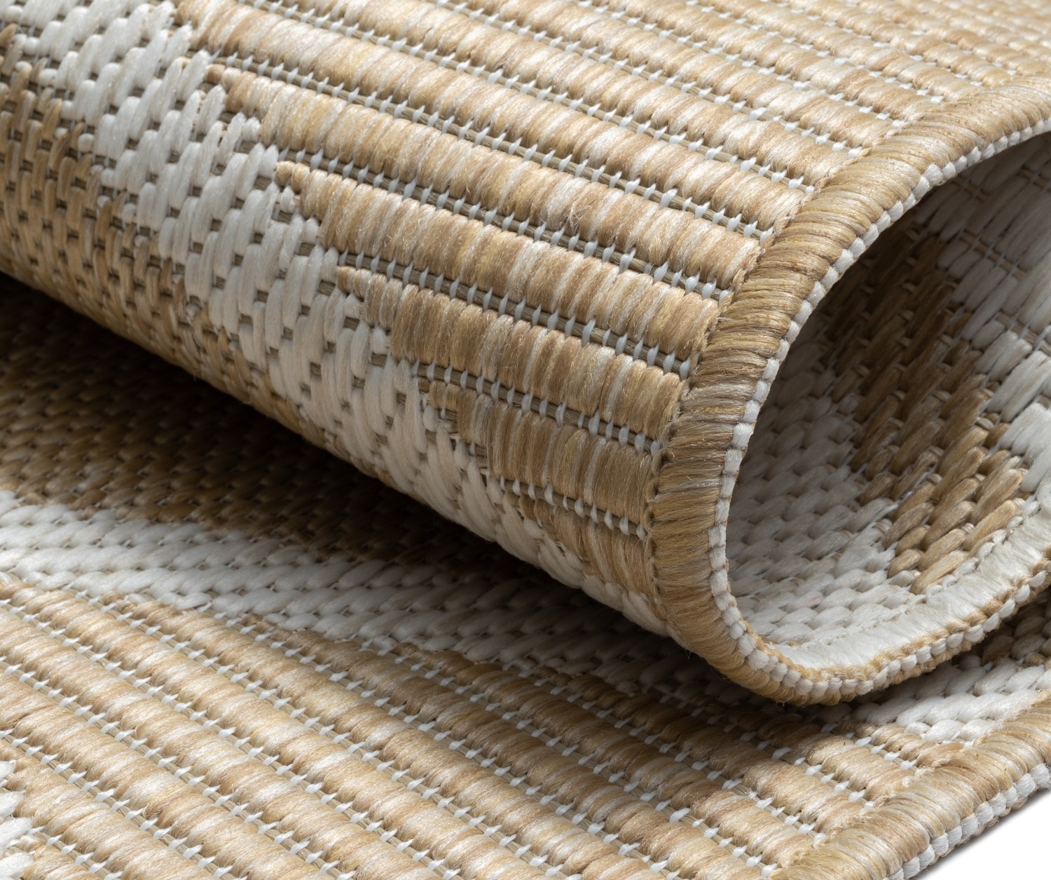 Myflair Möbel & Accessoires Teppich »Miller, LAGERRÄUMUNG!«, rechteckig, 8 mm Höhe, Wendeteppich, modernes Design, Outdoor geeignet, Balkon, Terrasse