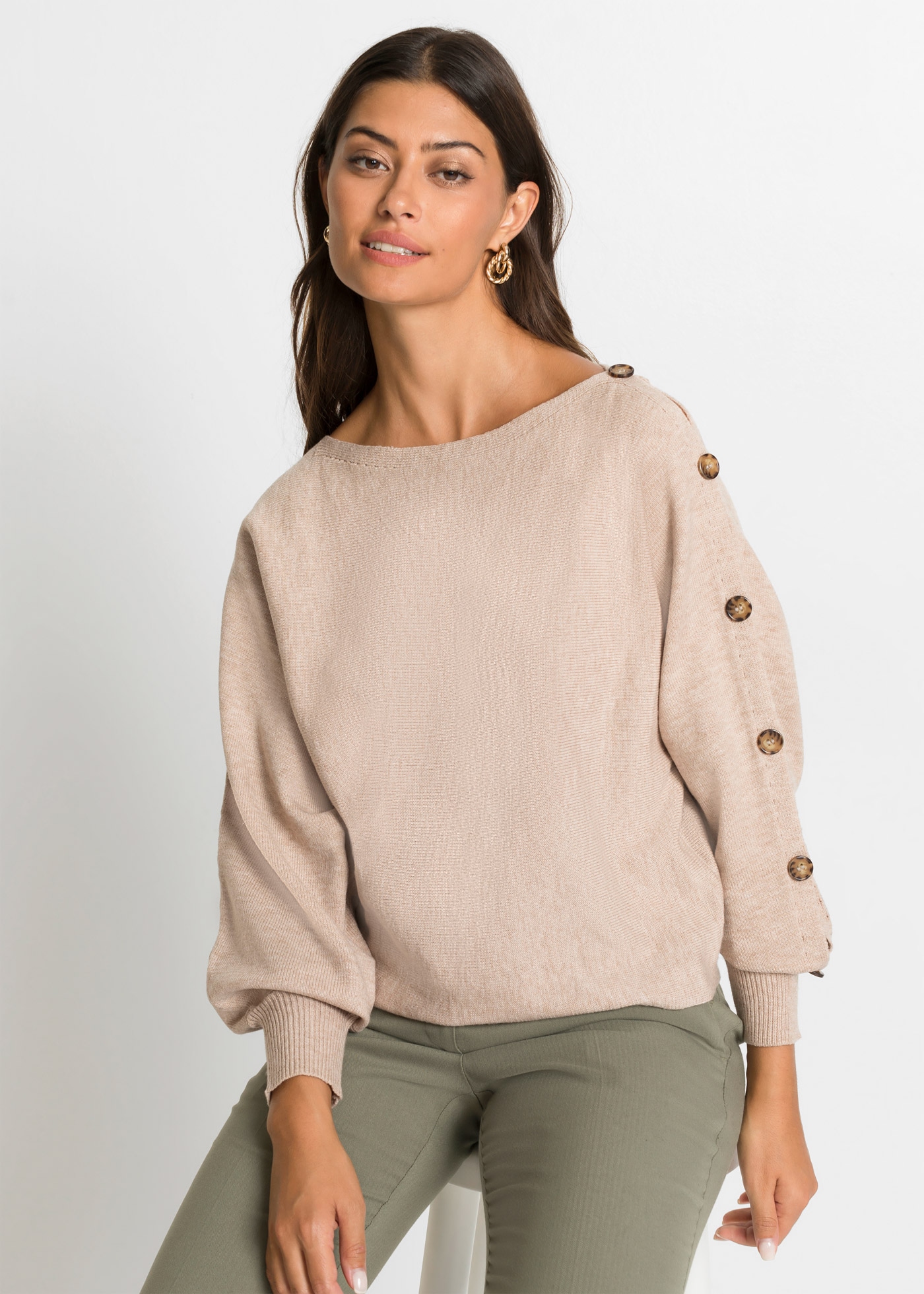 bonprix Strickpullover »Pullover« Pullover
