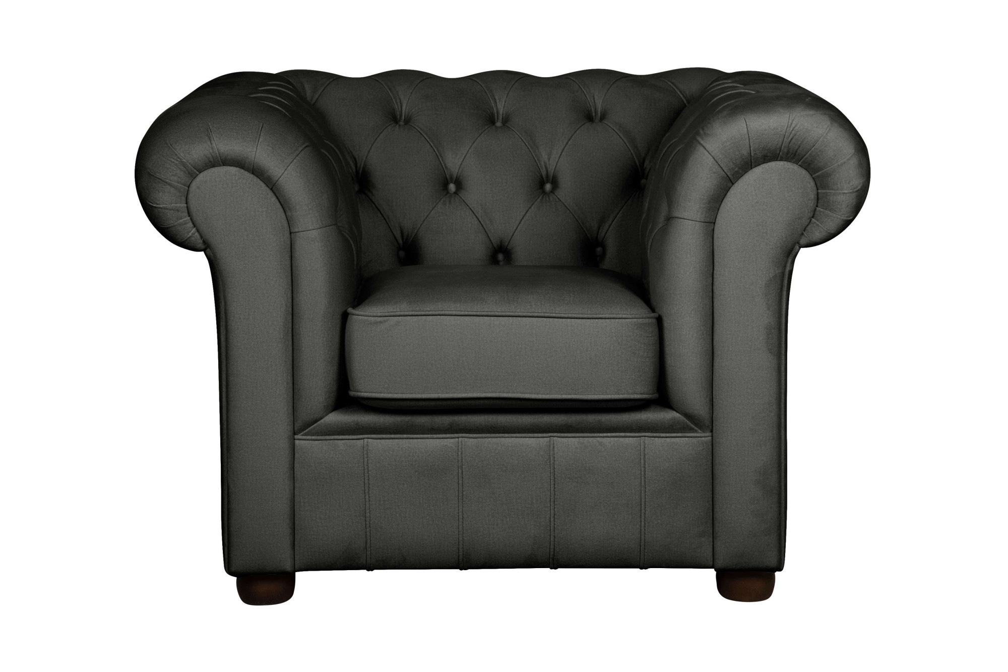Home affaire Sessel "CHARENTE, Chesterfield, Wellenfederung, Maße B/T/H: 105/89/74 cm" mit edler Knopfheftung und typischen Armlehnen
