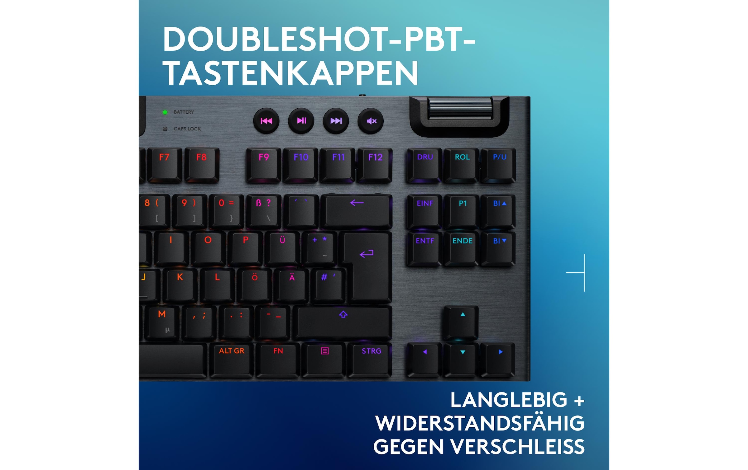 Logitech Gaming-Tastatur »G915 X Lightspeed TKL GL Tactile«