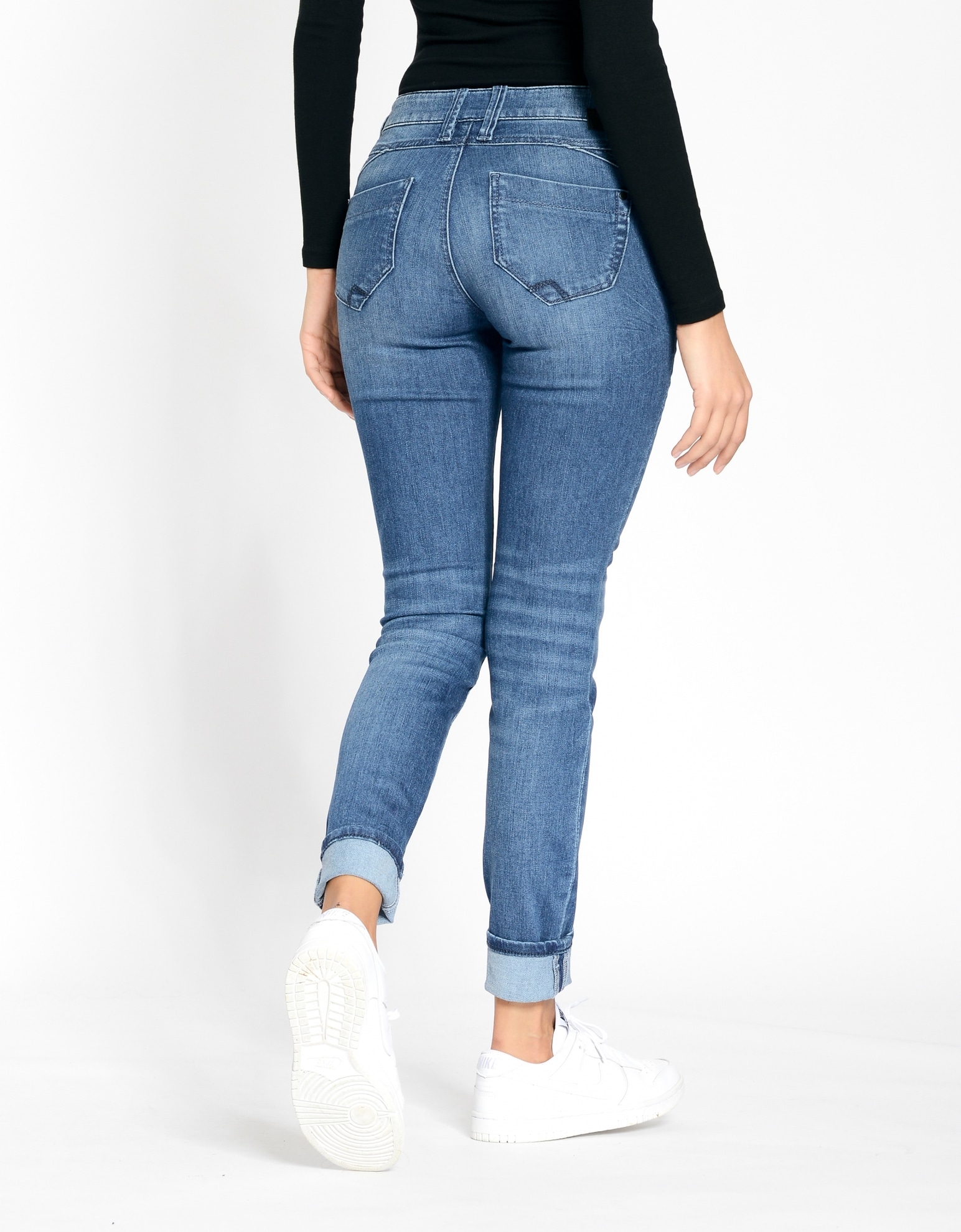 GANG Skinny-fit-Jeans »94NIKITA«, mit Zipper-Detail an der Coinpocket