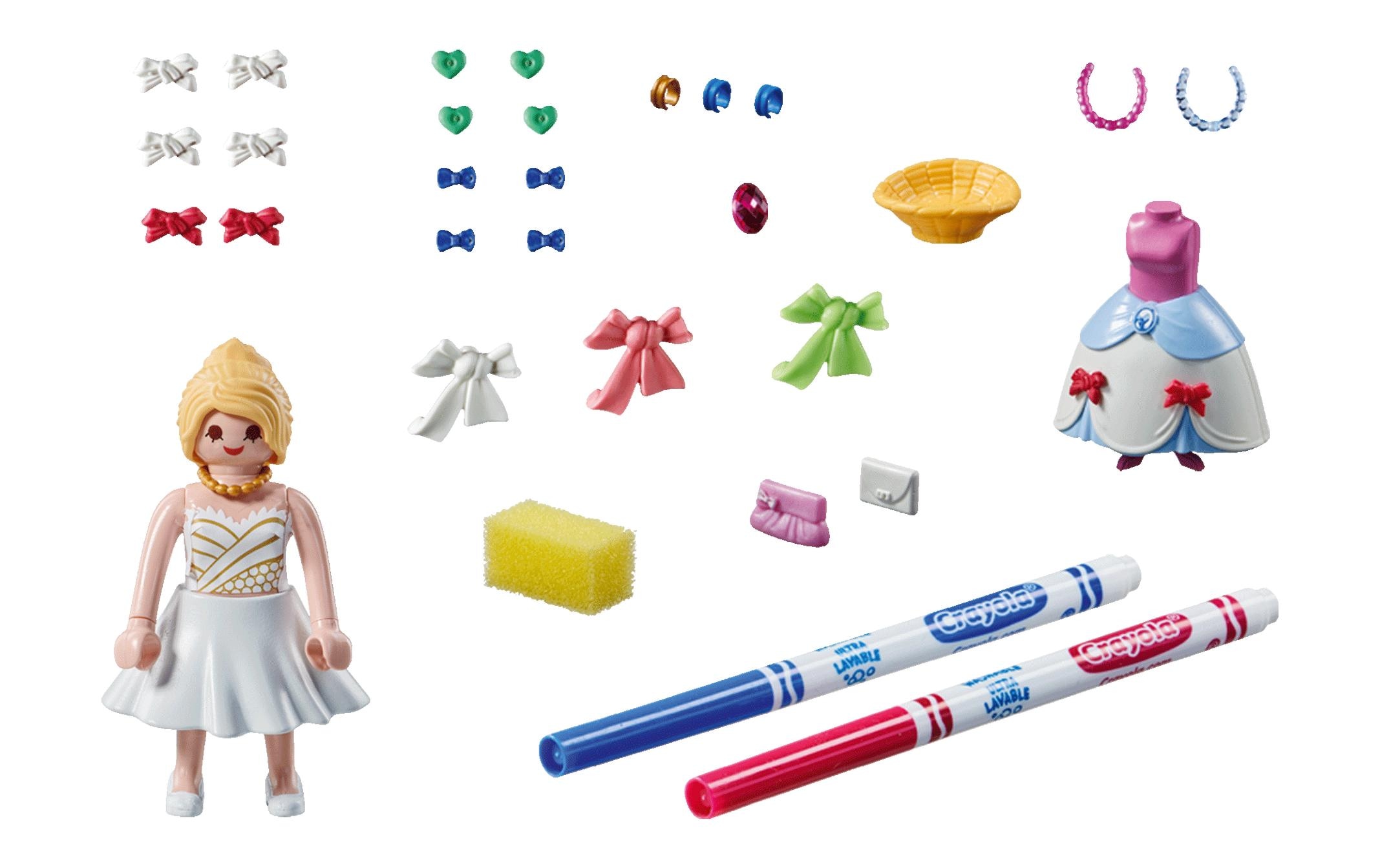 Playmobil® Spielbausteine »Color Fashion Kleid 71374«, (40 St.)