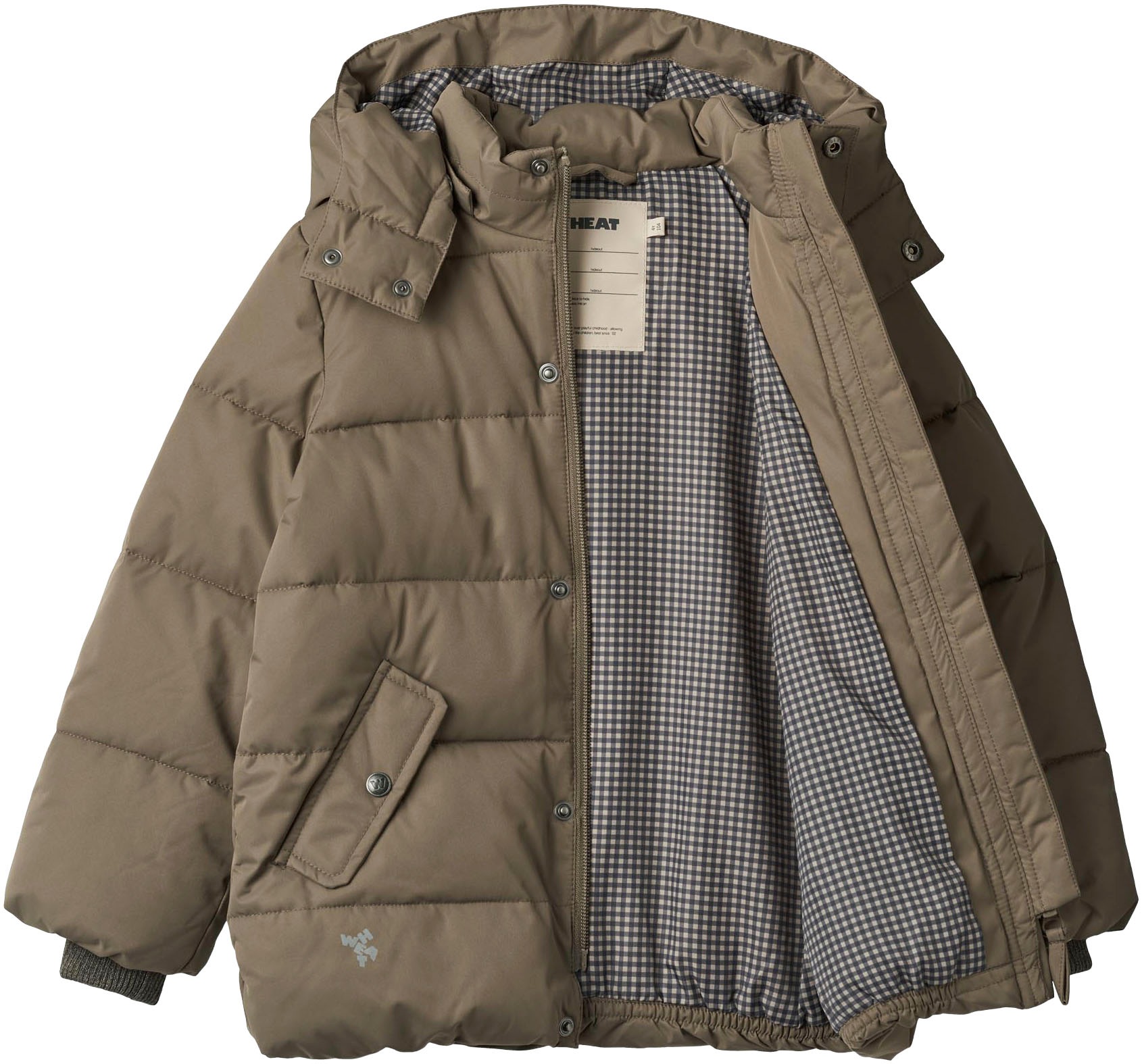 WHEAT Steppjacke »Puffer Jacket Gael«, mit Kapuze, wasserdicht, atmungsaktiv