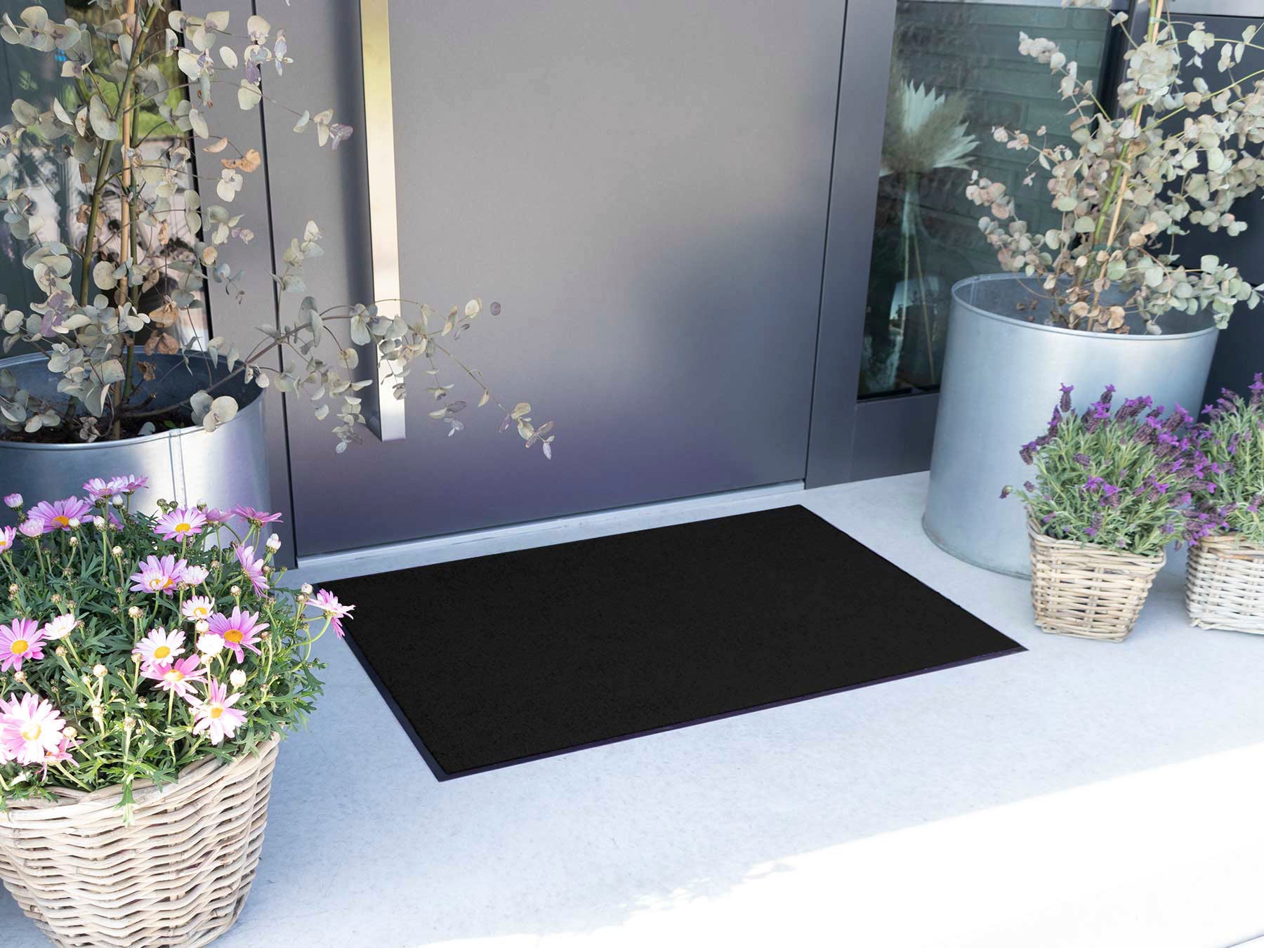 Primaflor-Ideen in Textil Fussmatte »CLEAN«, rechteckig, 8,5 mm Höhe, Schmutzfangmatte, grosse Farbauswahl, waschbar