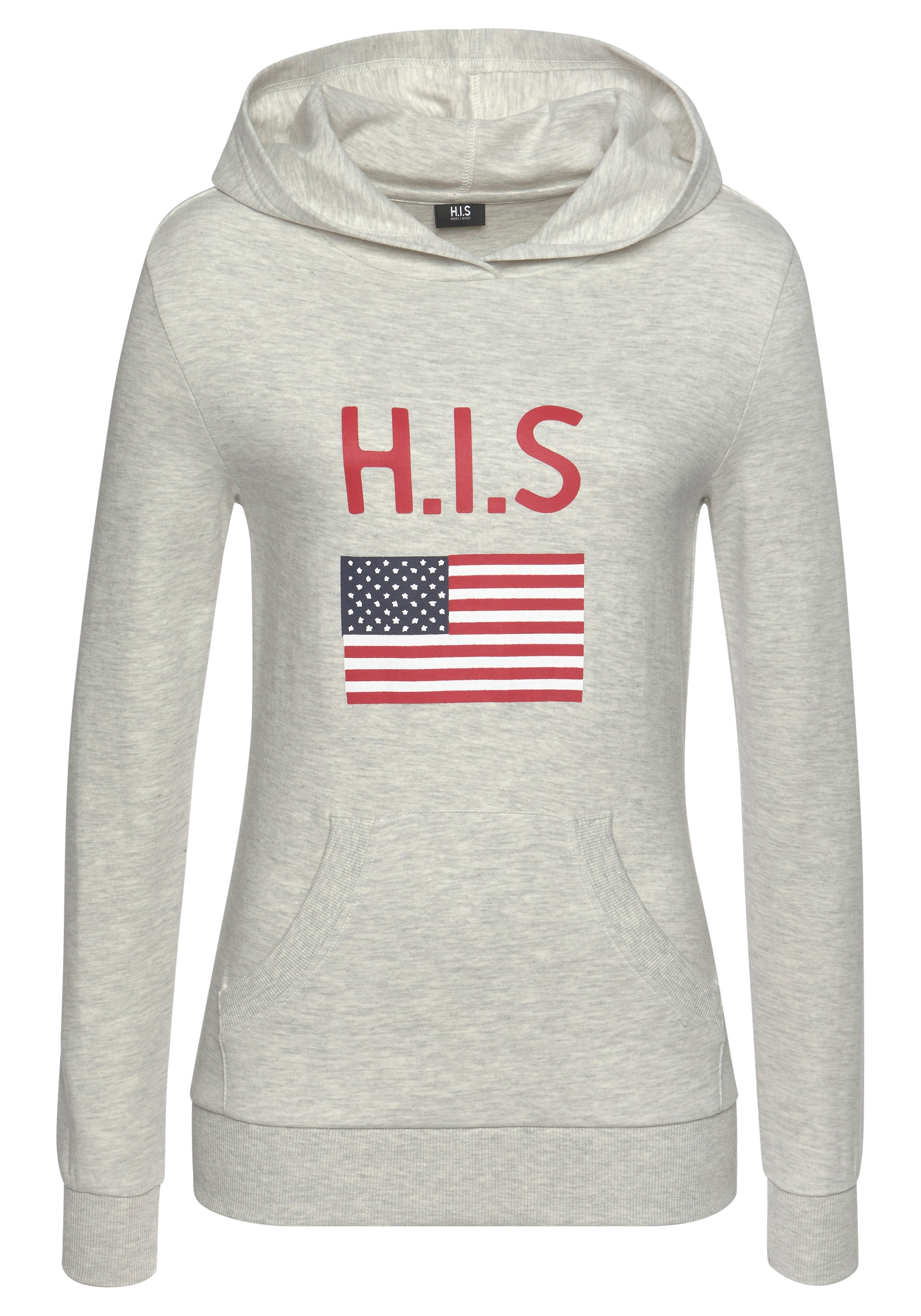 H.I.S Kapuzensweatshirt, mit Logodruck und Kängurutasche, Loungeanzug, Hoodie