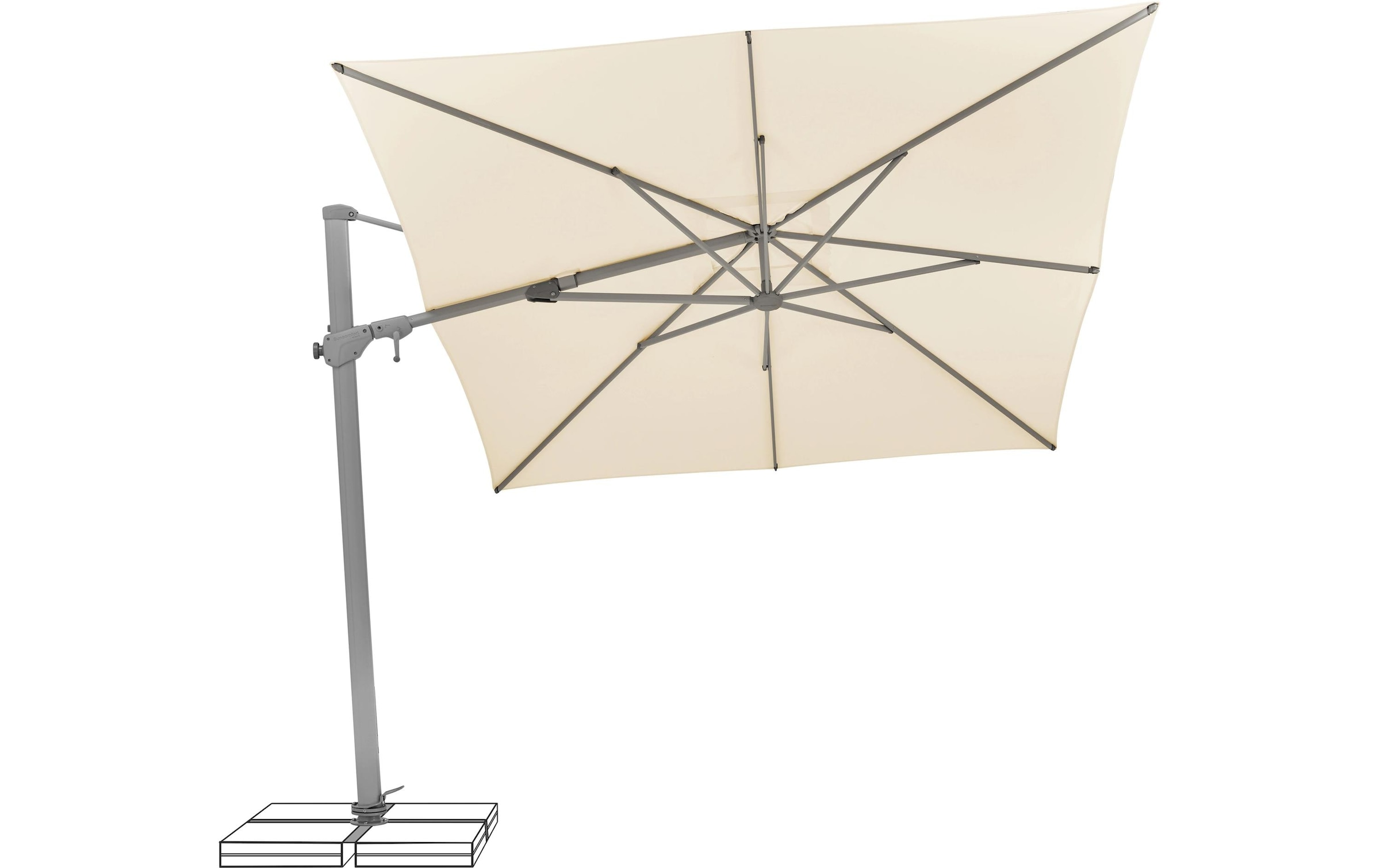 Sonnenschirm »Suncomfort by Glatz Varioflex«