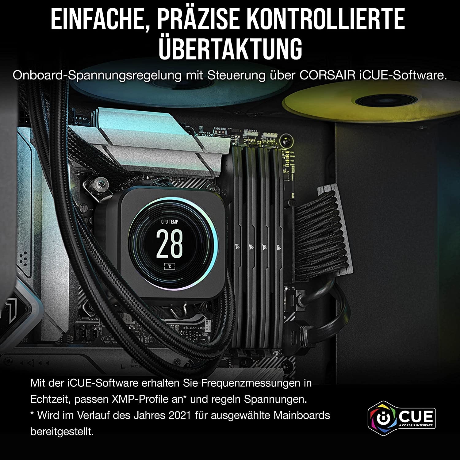 Corsair Arbeitsspeicher »Vengeance DDR5 4800MHz 32GB (2x16GB)«