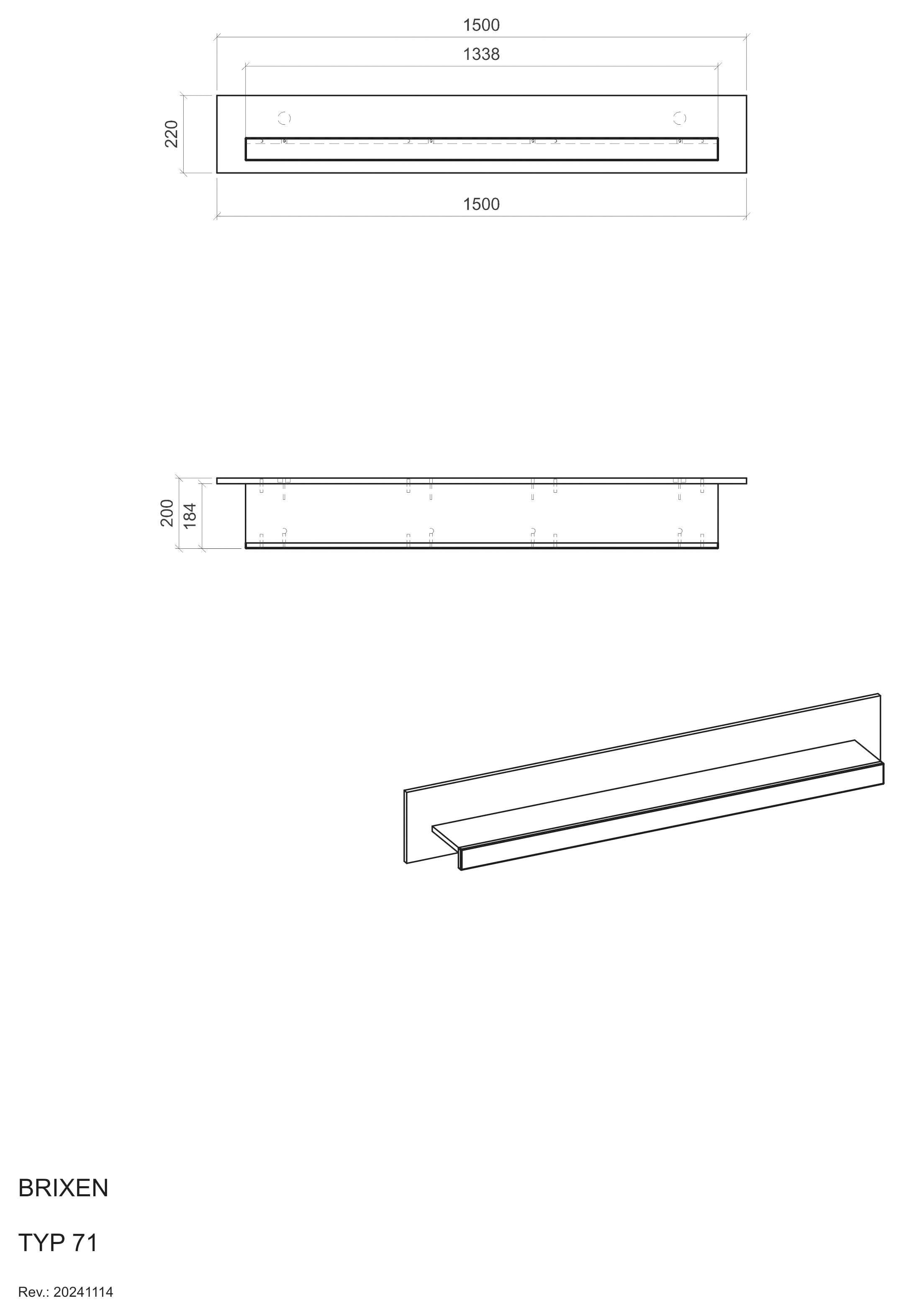 INOSIGN Wandboard »Brixen, modernes Wandregal, Hängeregal mit Ablage«, vielseitig einsetzbares Hängeregal, Weiss mit Eiche Evoke Dekor