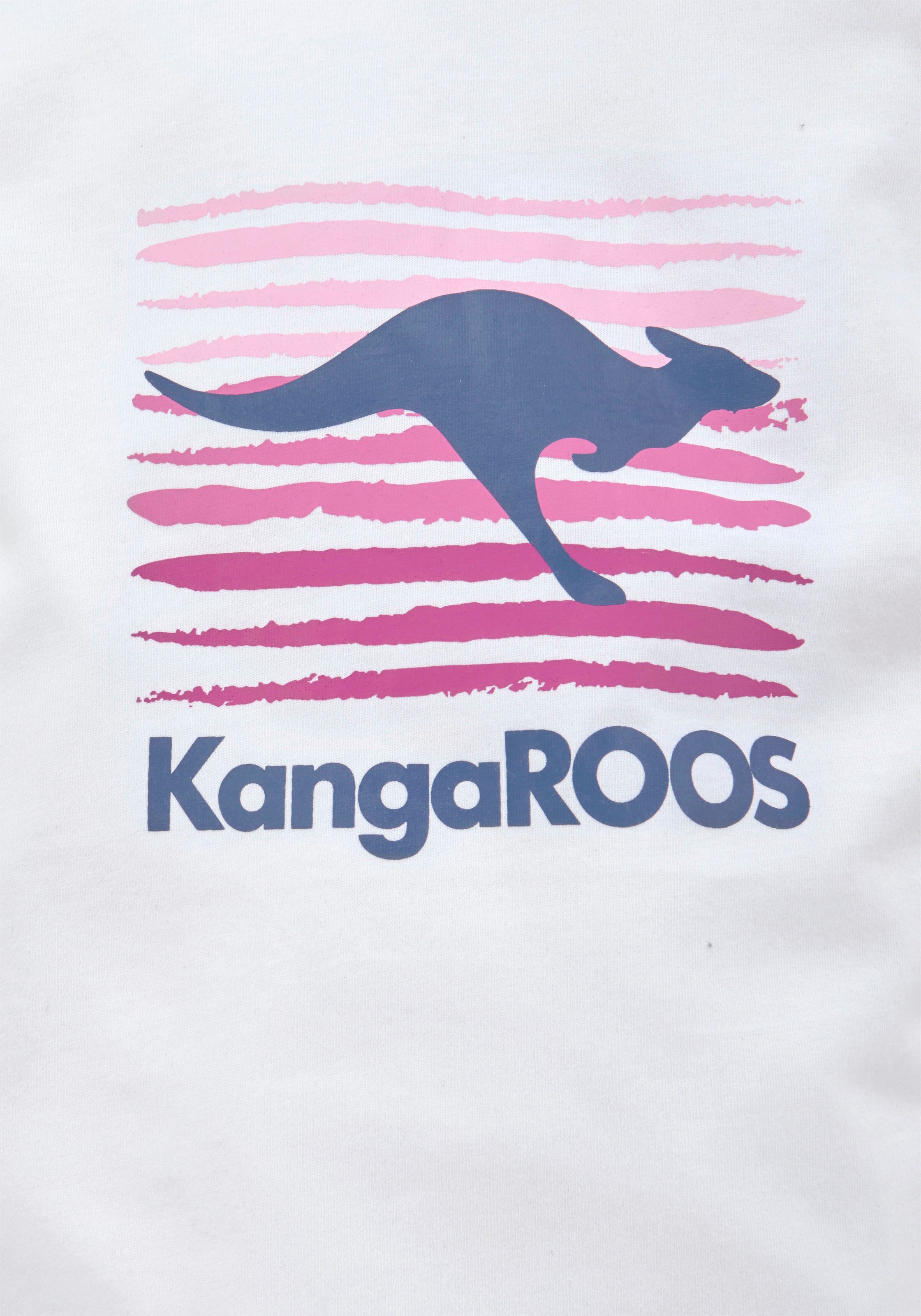 ✵ KangaROOS T-Shirt, mit Jelmoli-Versand günstig entdecken Logodruck grossem 