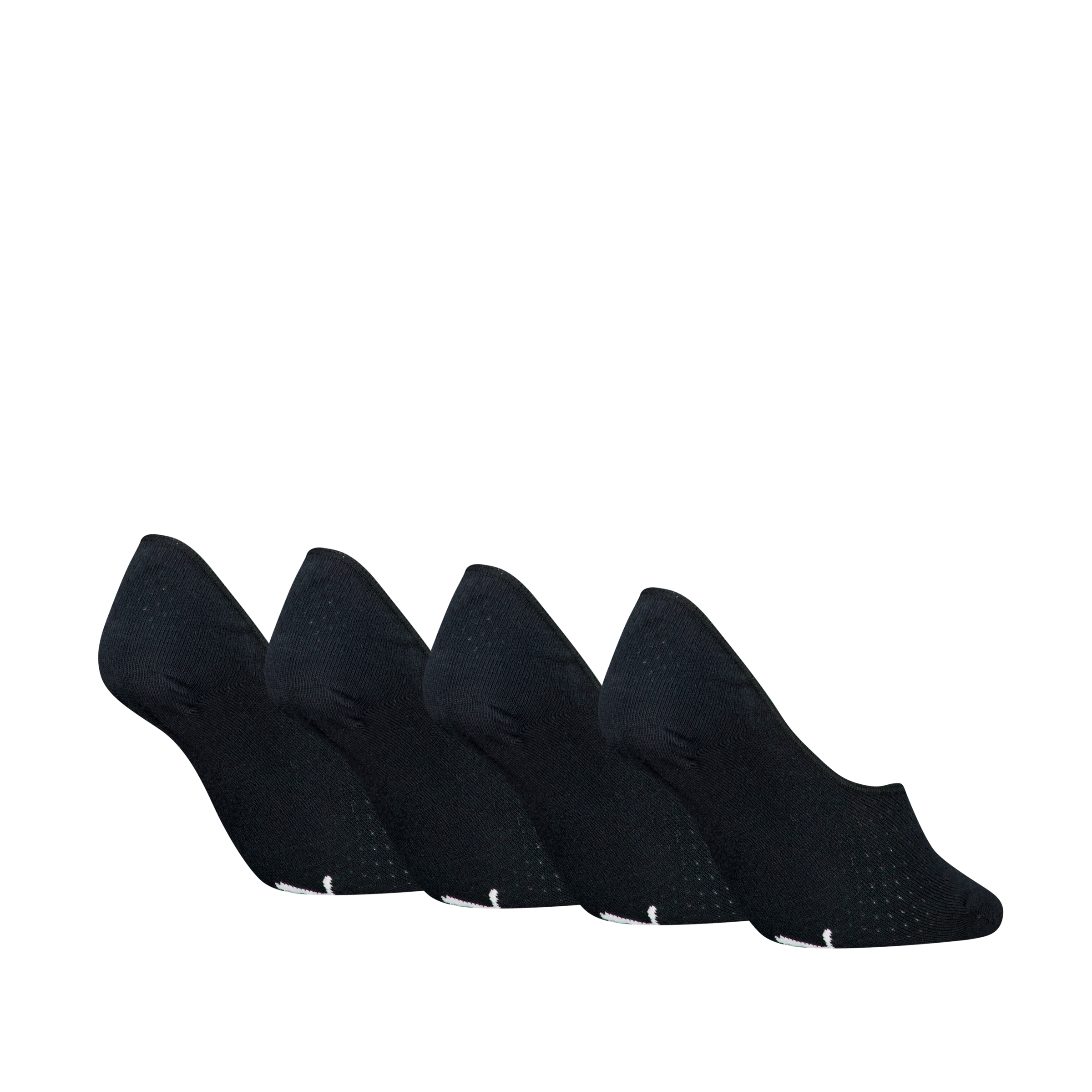 PUMA Füsslinge »PUMA WOMEN MESH FOOTIE 4P ECOM«, (4 Paar), Logo vorn, unsichtbar in Sneakern