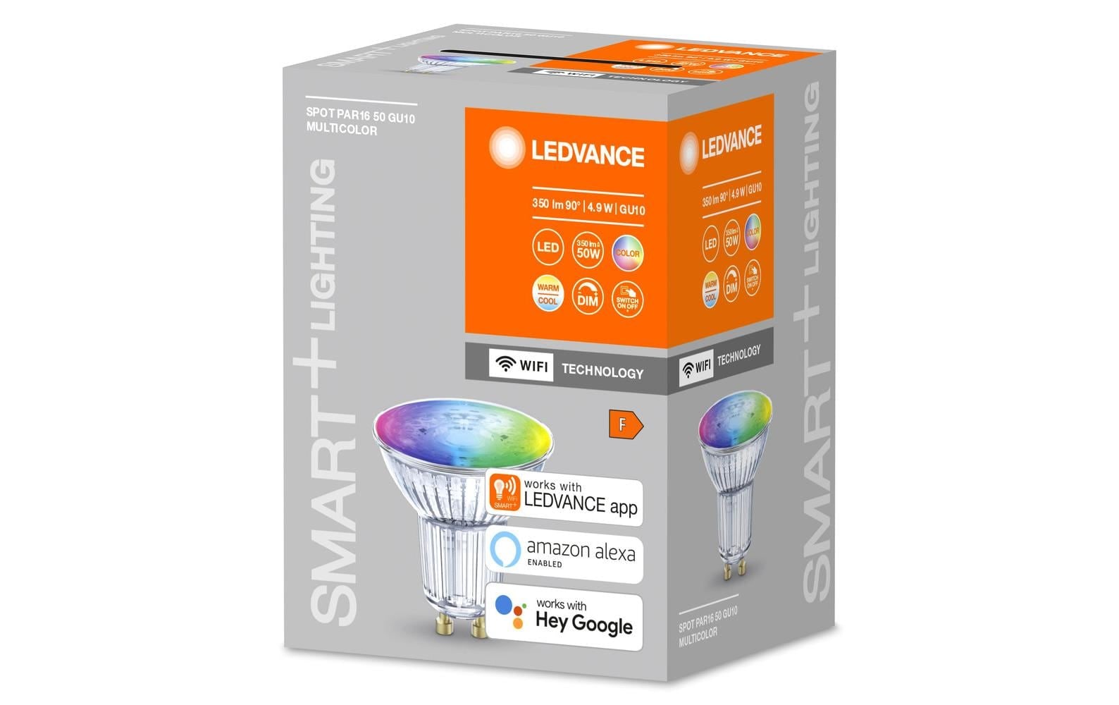 LED-Leuchtmittel »SMART+ Spot, 45°, 5W, GU10, RGBW«, GU10, Farbwechsler