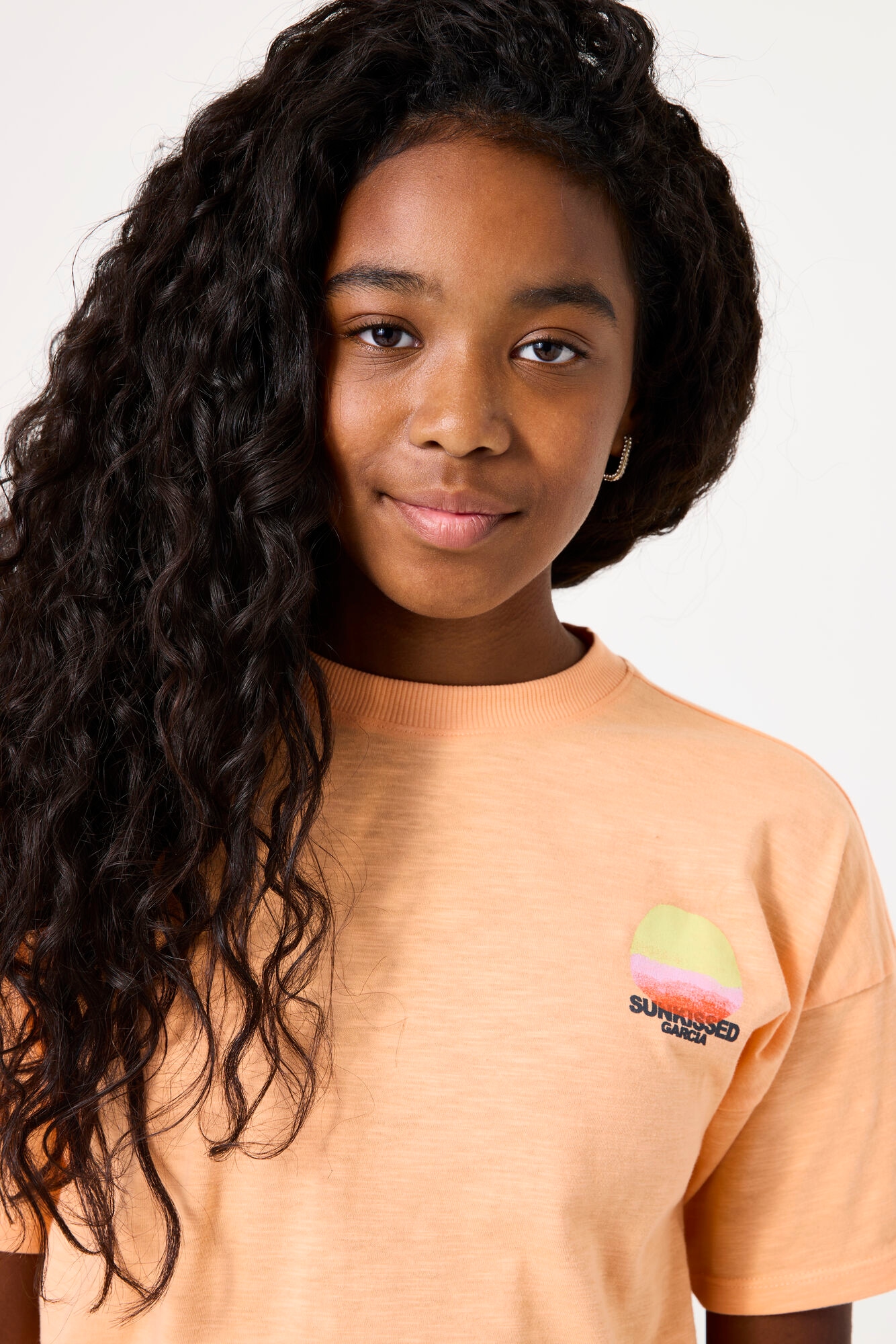 Garcia T-Shirt, mit Front- und Backprint for GIRLS