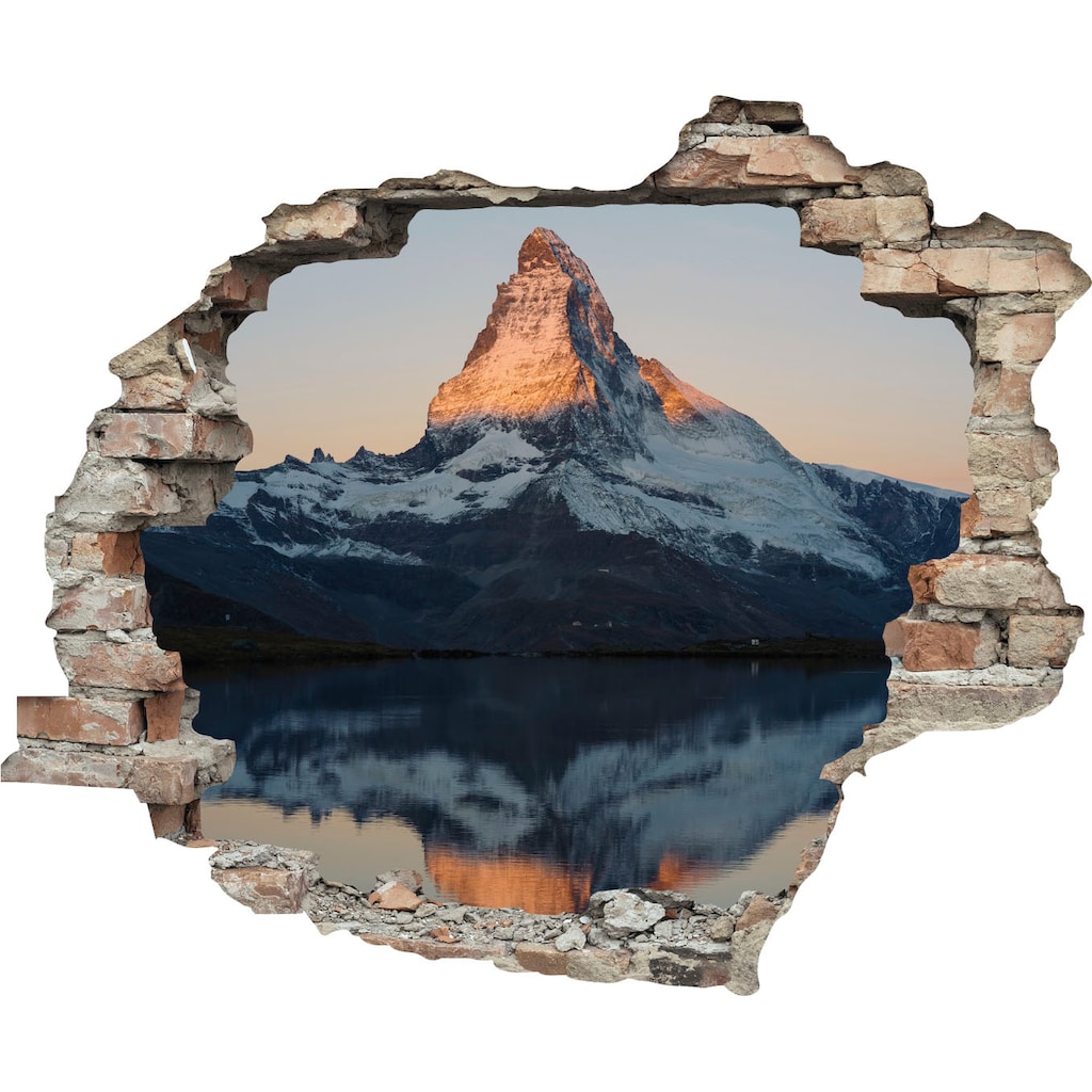 queence Wandtattoo »Matterhorn«, (1 St.)