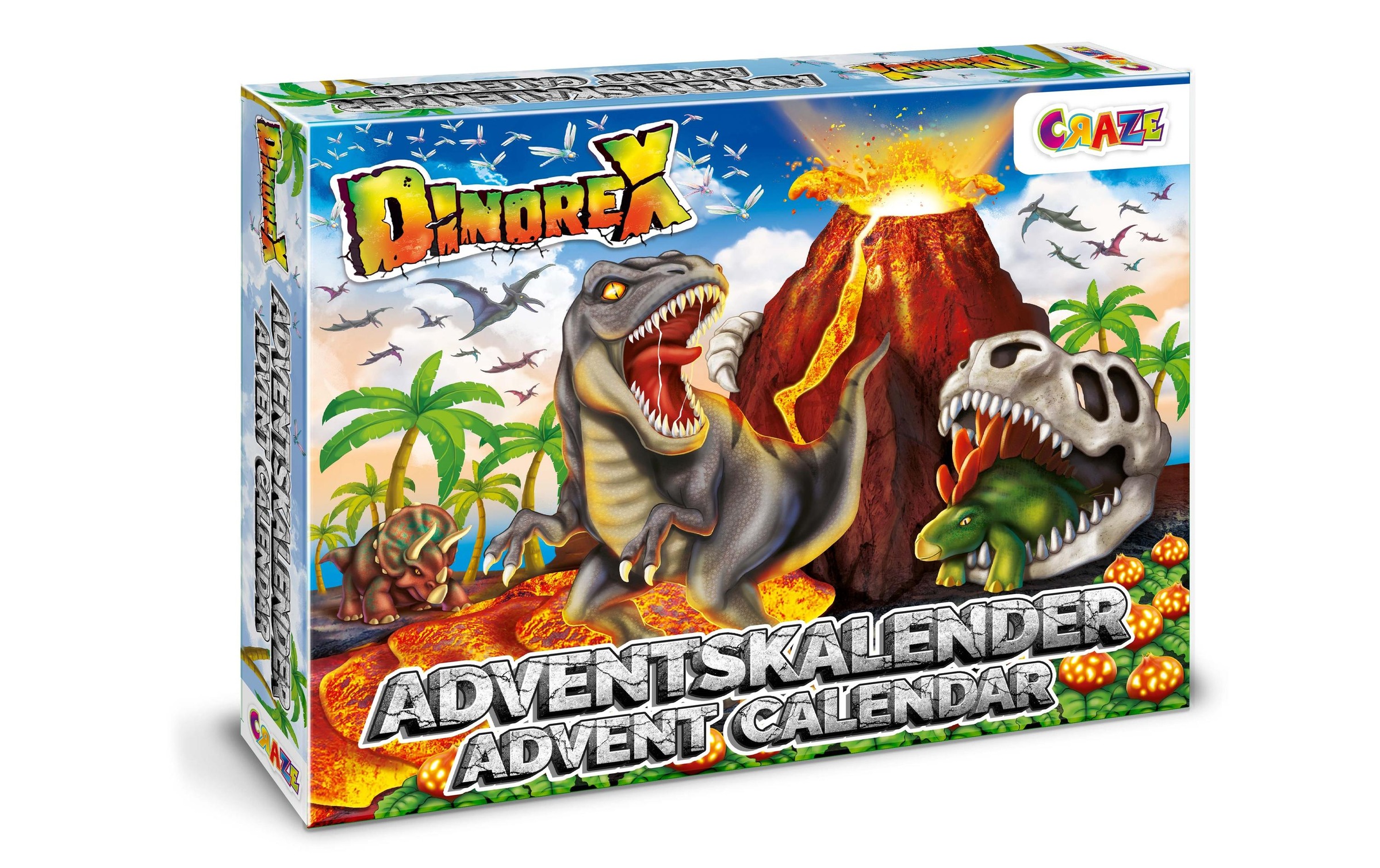 CRAZE Adventskalender »Dino Playset«, ab 3 Jahren