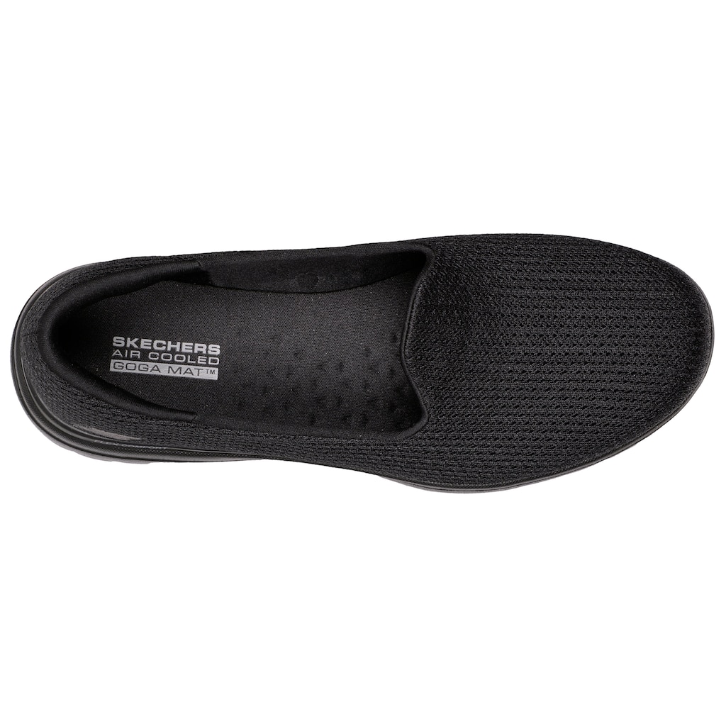 Skechers Slip-On Sneaker »ON-THE-GO FLEX-ASPIRE«, Trainingsschuh, Freizeitschuh mit Air-Cooled Goga Mat