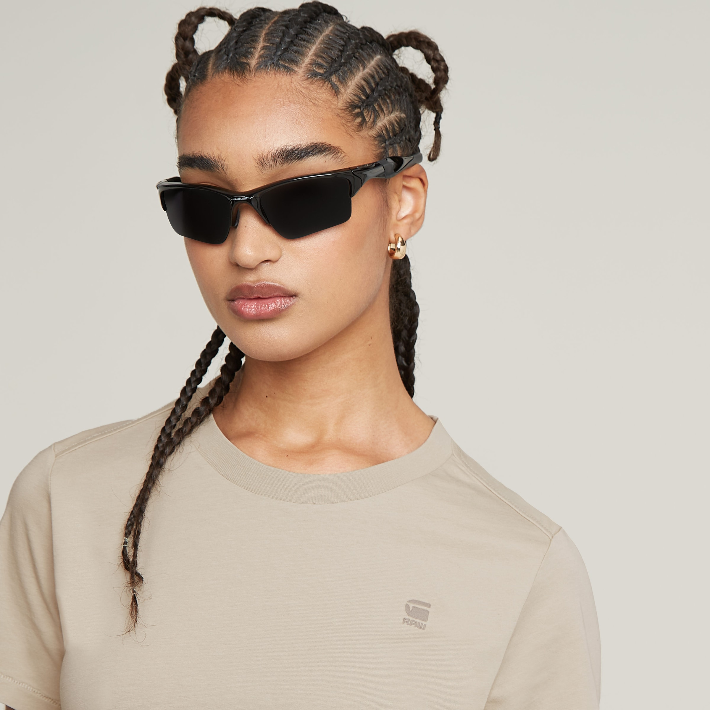 G-STAR T-Shirt »Nifous«, mit kleiner Logo-Stickerei