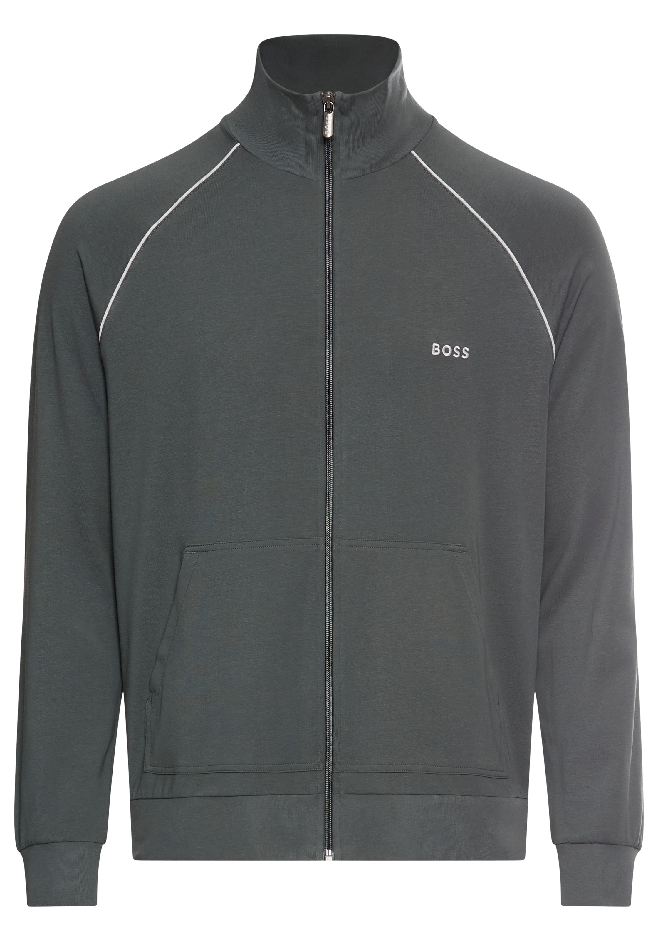 BOSS Sweatjacke »Mix&Match Jacket Z« mit Kängurutasche