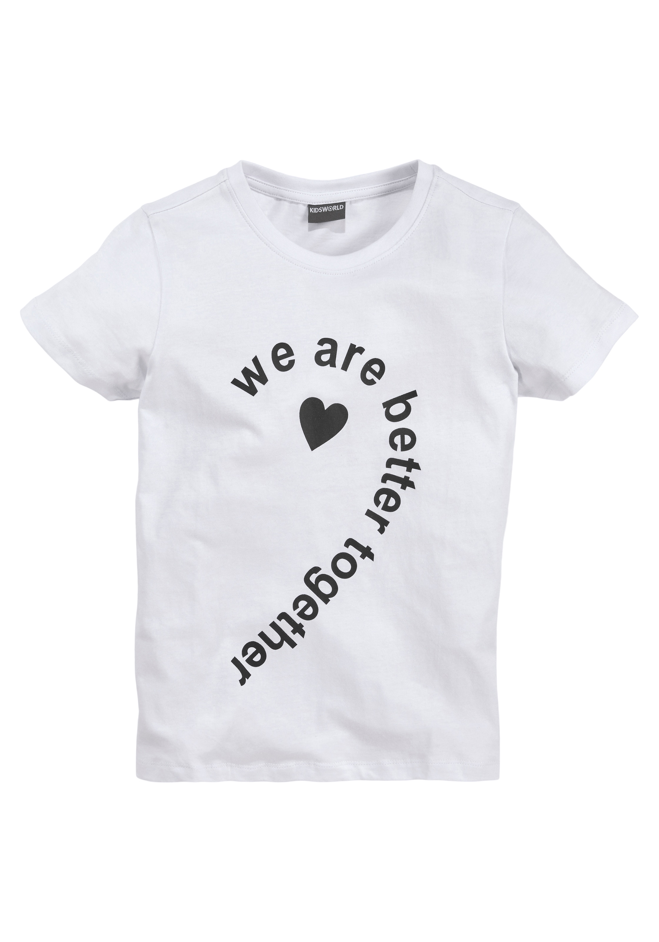 better T-Shirt KIDSWORLD online tlg.), | (Packung, Form »we 2 together«, are ✵ Jelmoli-Versand Basic entdecken