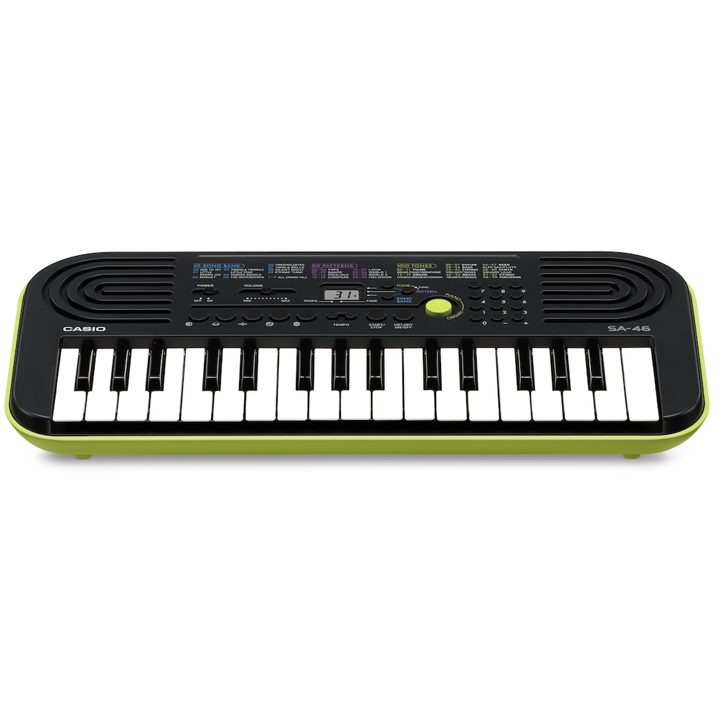 CASIO Keyboard »Mini-Keyboard SA46«, mit Umschaltknopf für Piano-/Orgelsound