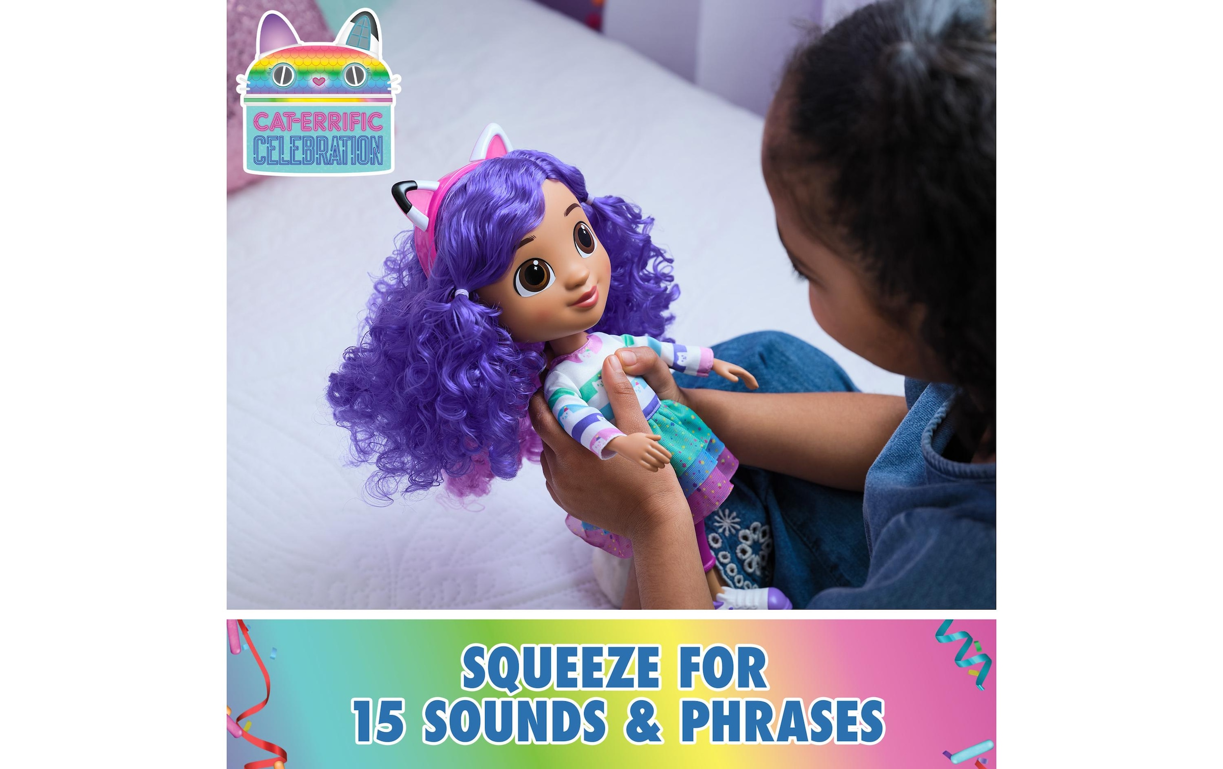 Anziehpuppe »Spinmaster Gabby's Dollhouse Gabby Celebration«