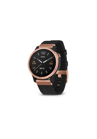 Garmin Smartwatch »Fenix 6S Sapphire Schwarz/Bronzefarben« kaufen