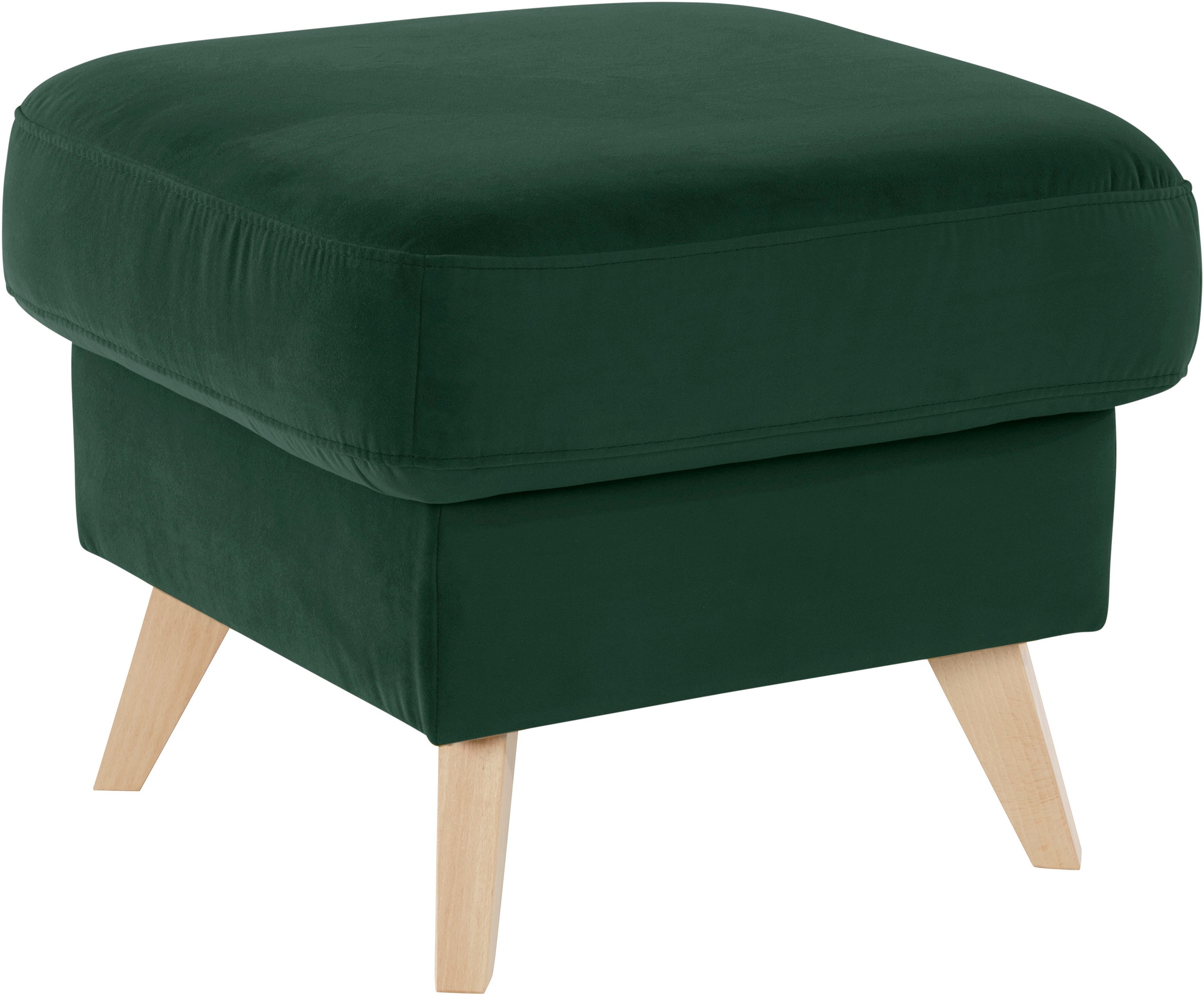 exxpo - sofa fashion Hocker »Nappa mit praktischem Staufach unter der Sitzfläche«