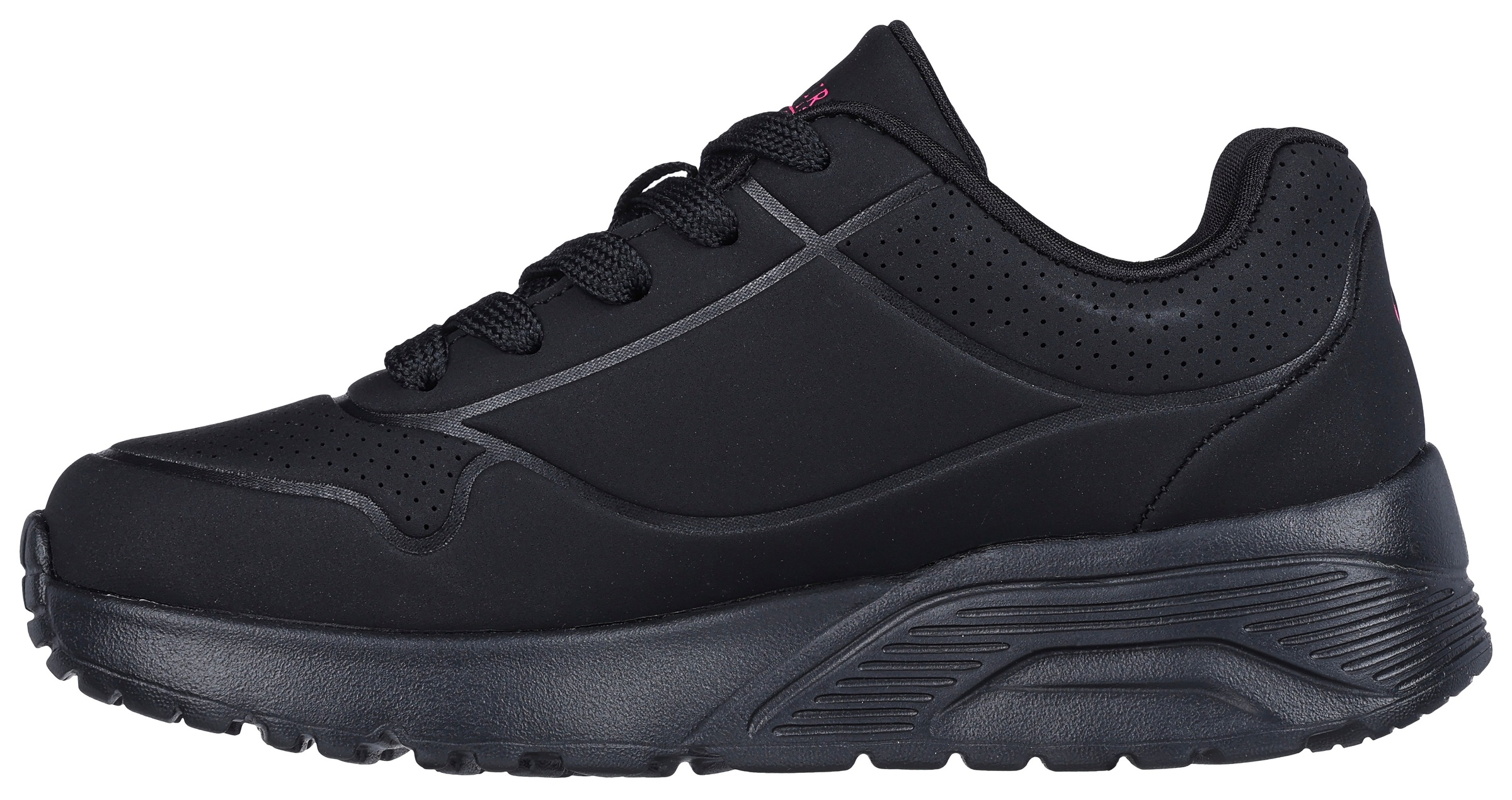 Skechers Sneaker »JGoldfarbencrown: Uno Lite - Spread the Love«, Chunky Sneaker, Pleatausneaker, Retro Sneaker mit allover Print