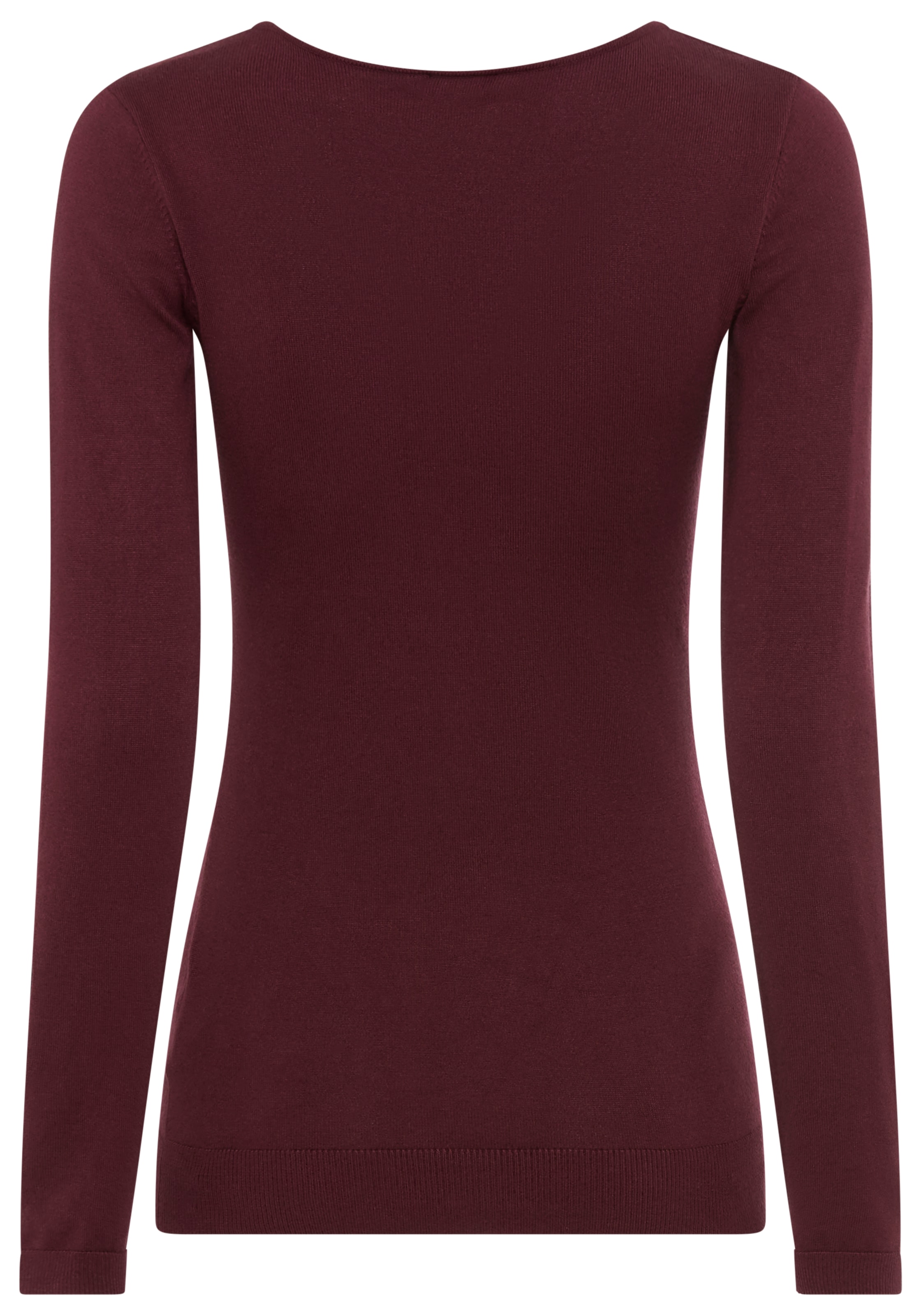 Bruno Banani Strickpullover, mit besonderem Ärmel-Detail - NEUE KOLLEKTION