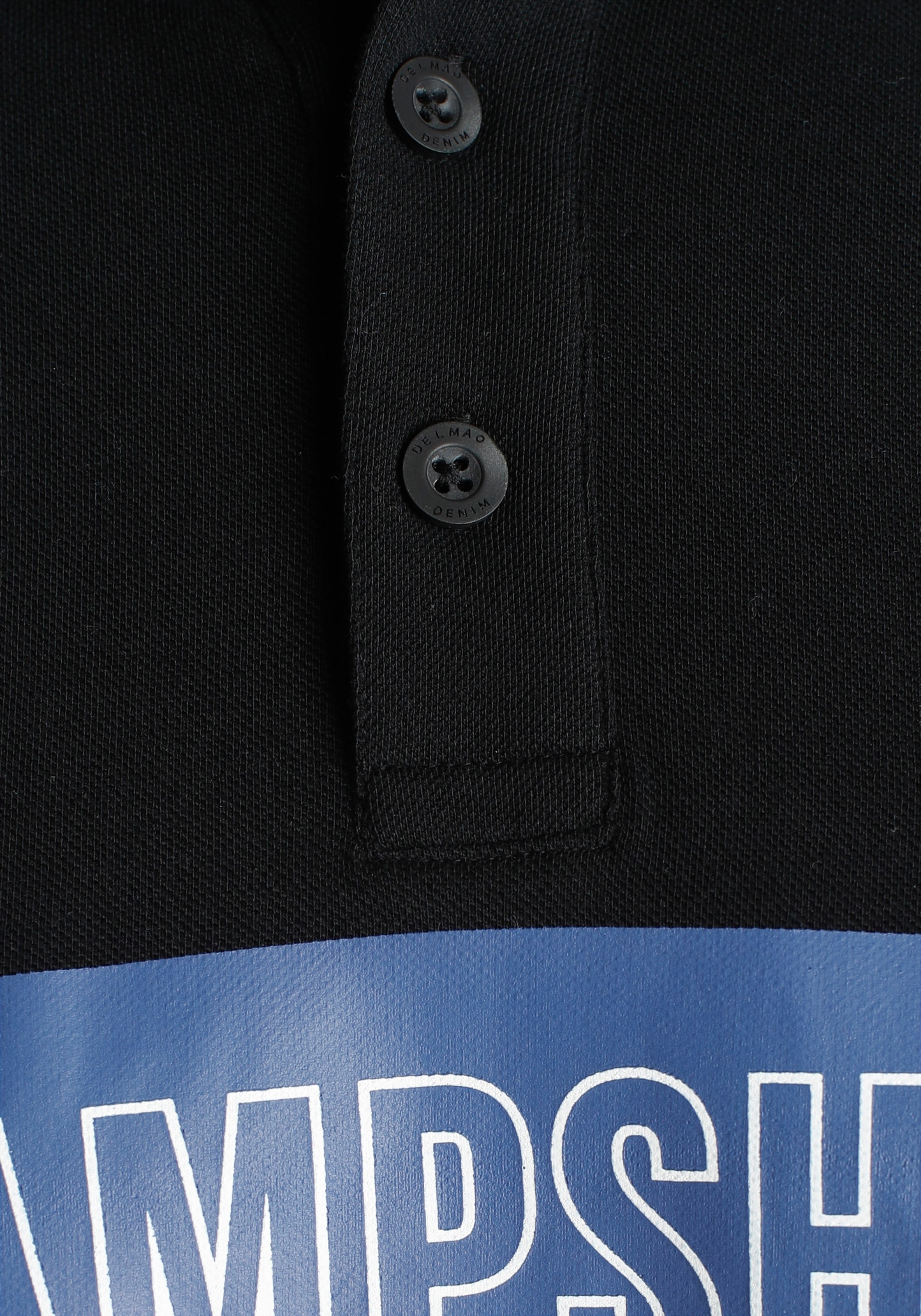 DELMAO Poloshirt, mit modischem Streifenprint- online MARKE! | shoppen NEUE Jelmoli-Versand