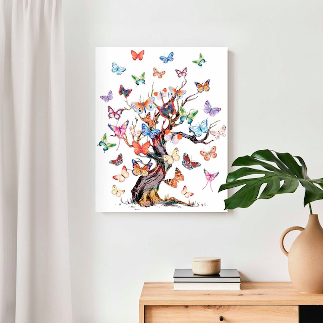 Reinders! Deco-Panel »Schmetterling Baum« | Boutique en ligne  Jelmoli-Versand