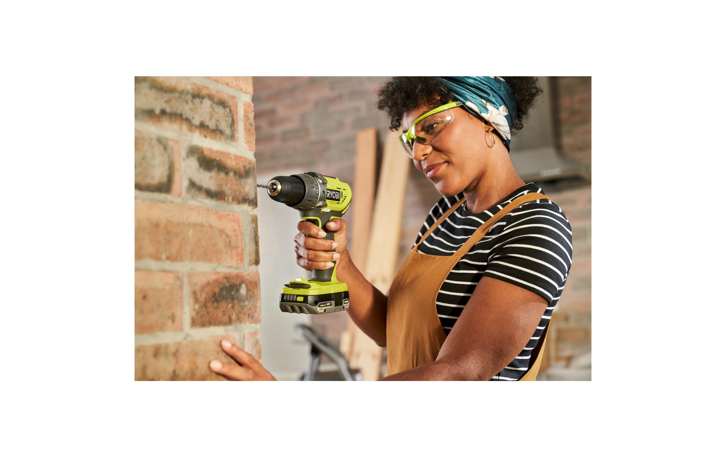 Akku-Schlagbohrschrauber »RYOBI R18PD7-0, Solo, 18 V, 50 Nm«