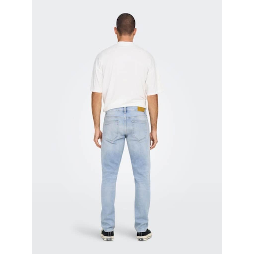 ONLY & SONS Regular-fit-Jeans »WEFT«
